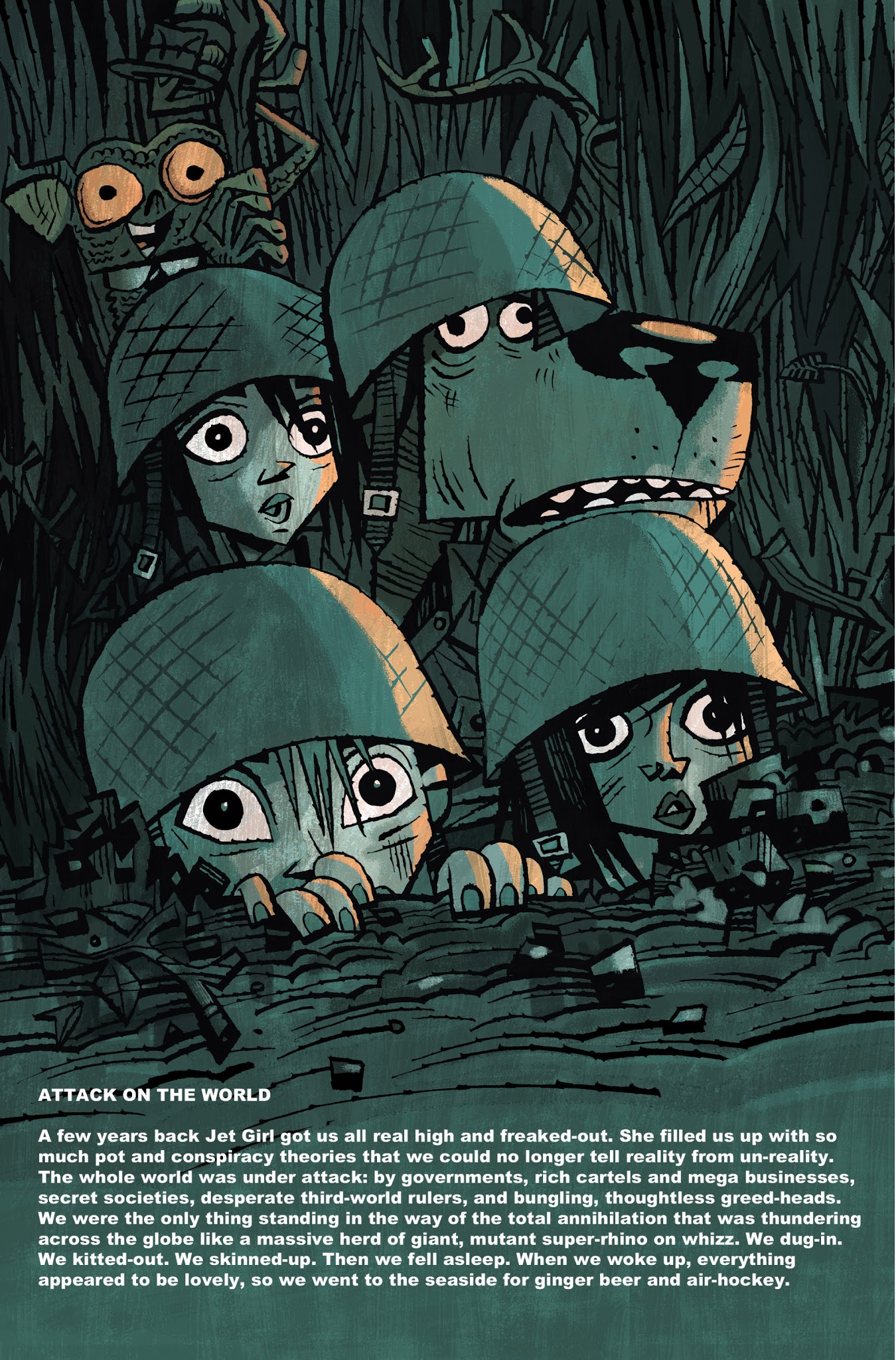 Read online Tank Girl: 21st Century Tank Girl comic -  Issue #1 - 25