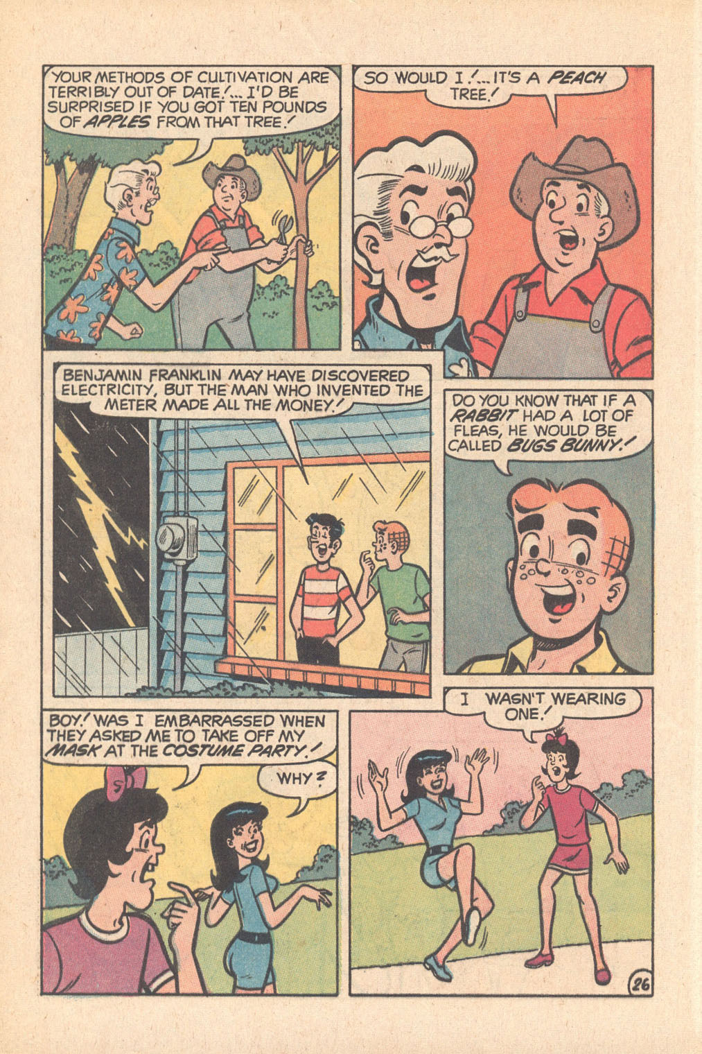 Read online Archie's TV Laugh-Out comic -  Issue #4 - 54