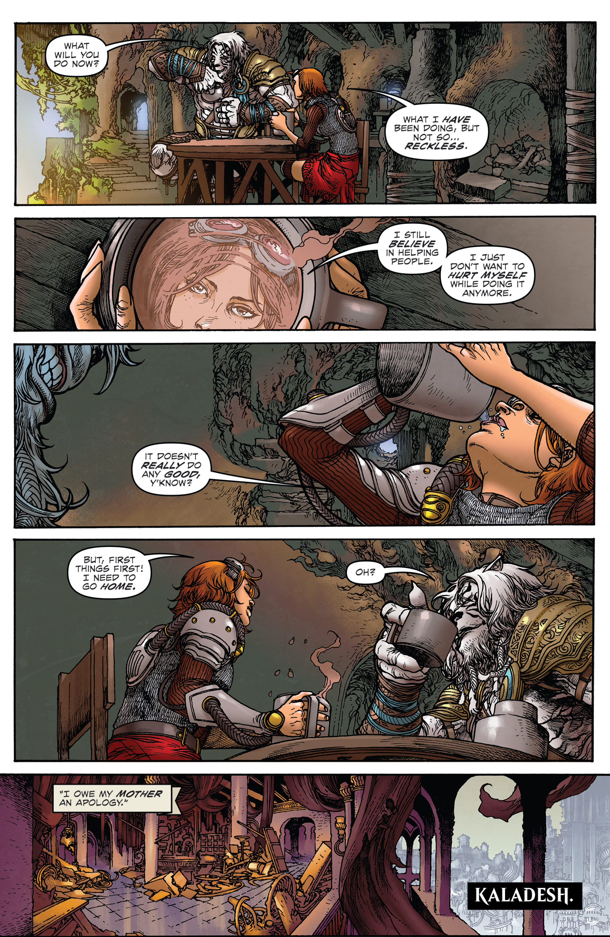 Read online Magic: The Gathering: Chandra comic -  Issue #3 - 20