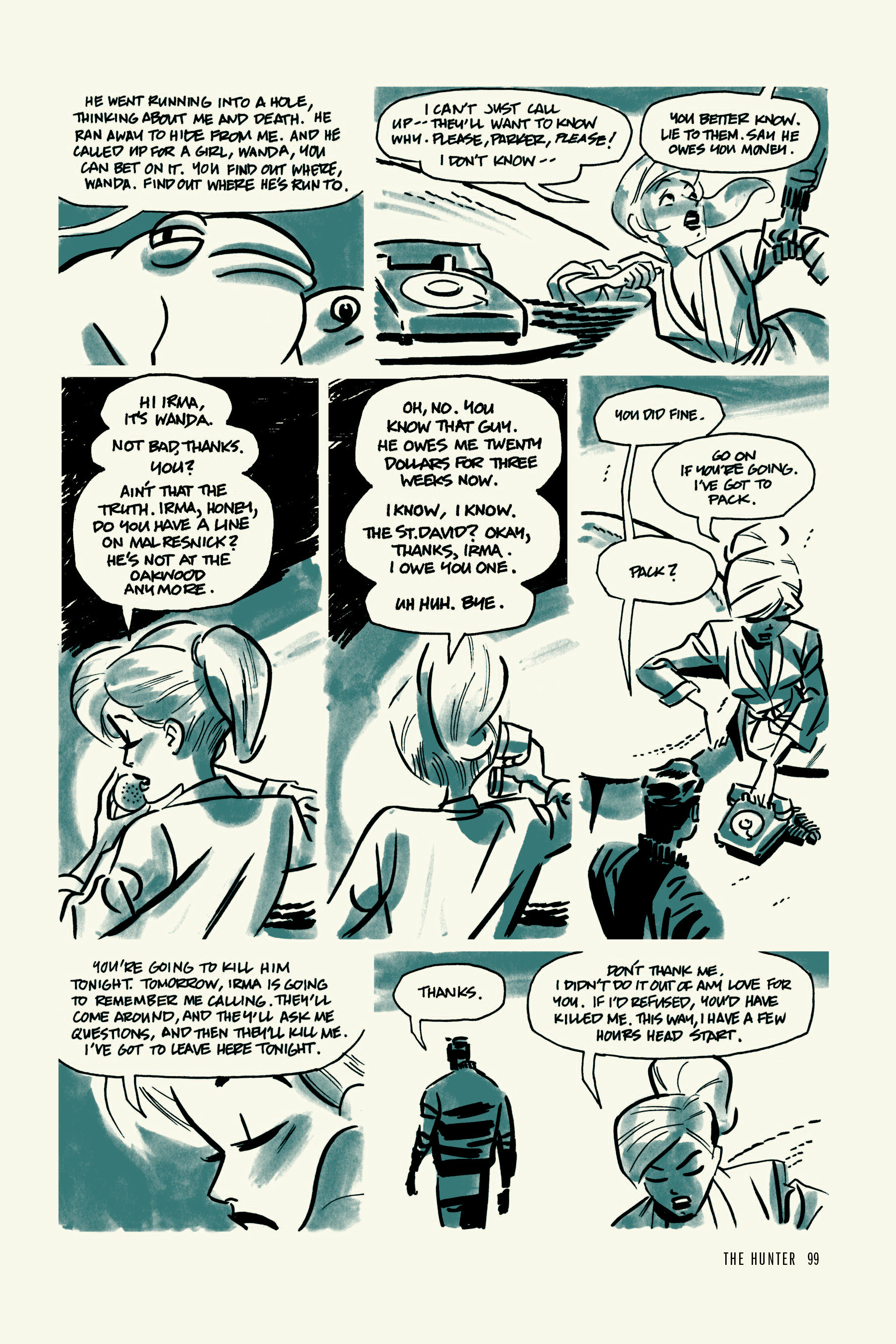 Read online Richard Stark's Parker comic -  Issue #1 - 97