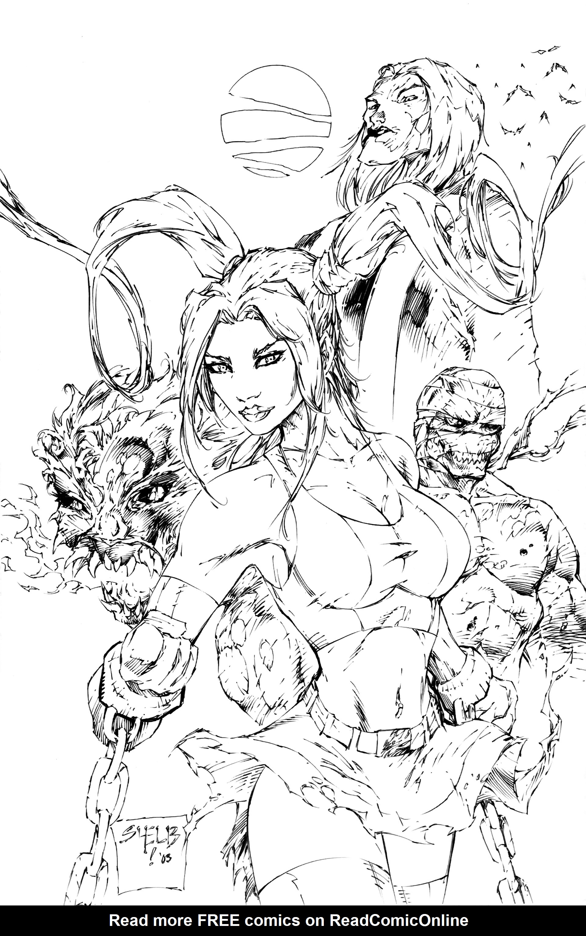 Read online Latex Alice - Blonde Ambition comic -  Issue # Full - 10