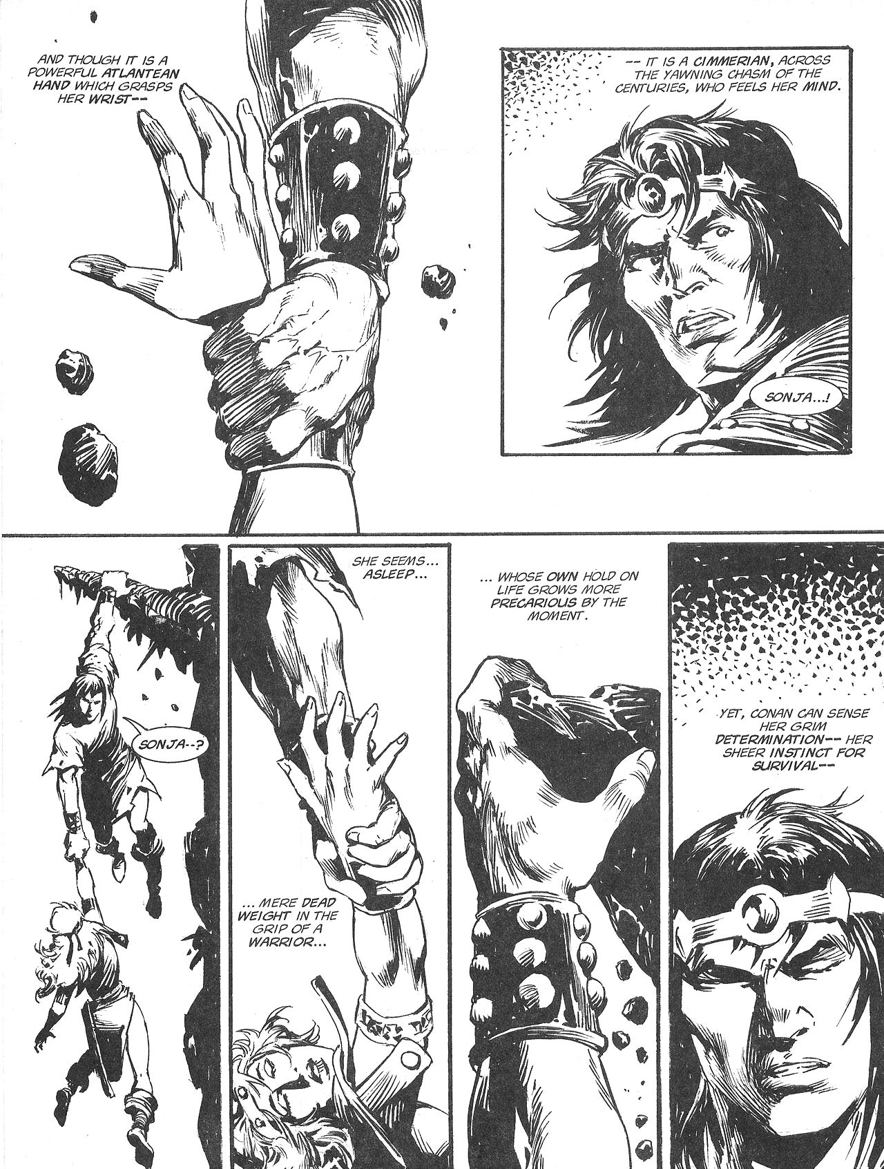 Read online The Savage Sword Of Conan comic -  Issue #226 - 53