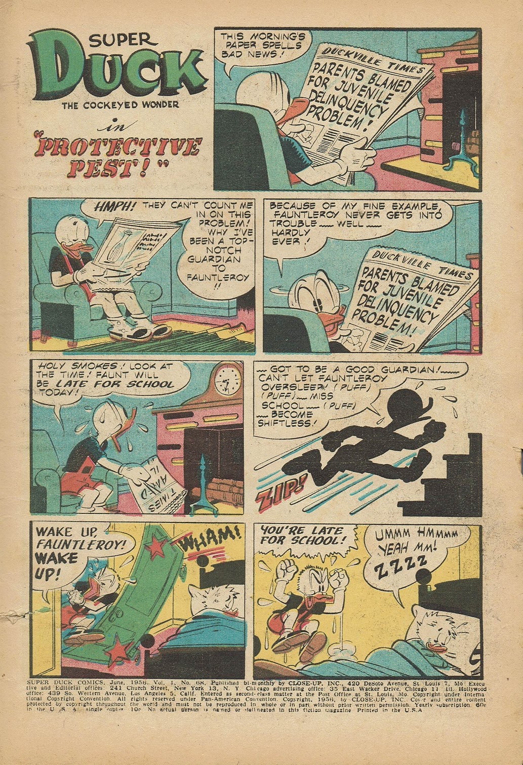 Read online Super Duck Comics comic -  Issue #68 - 3