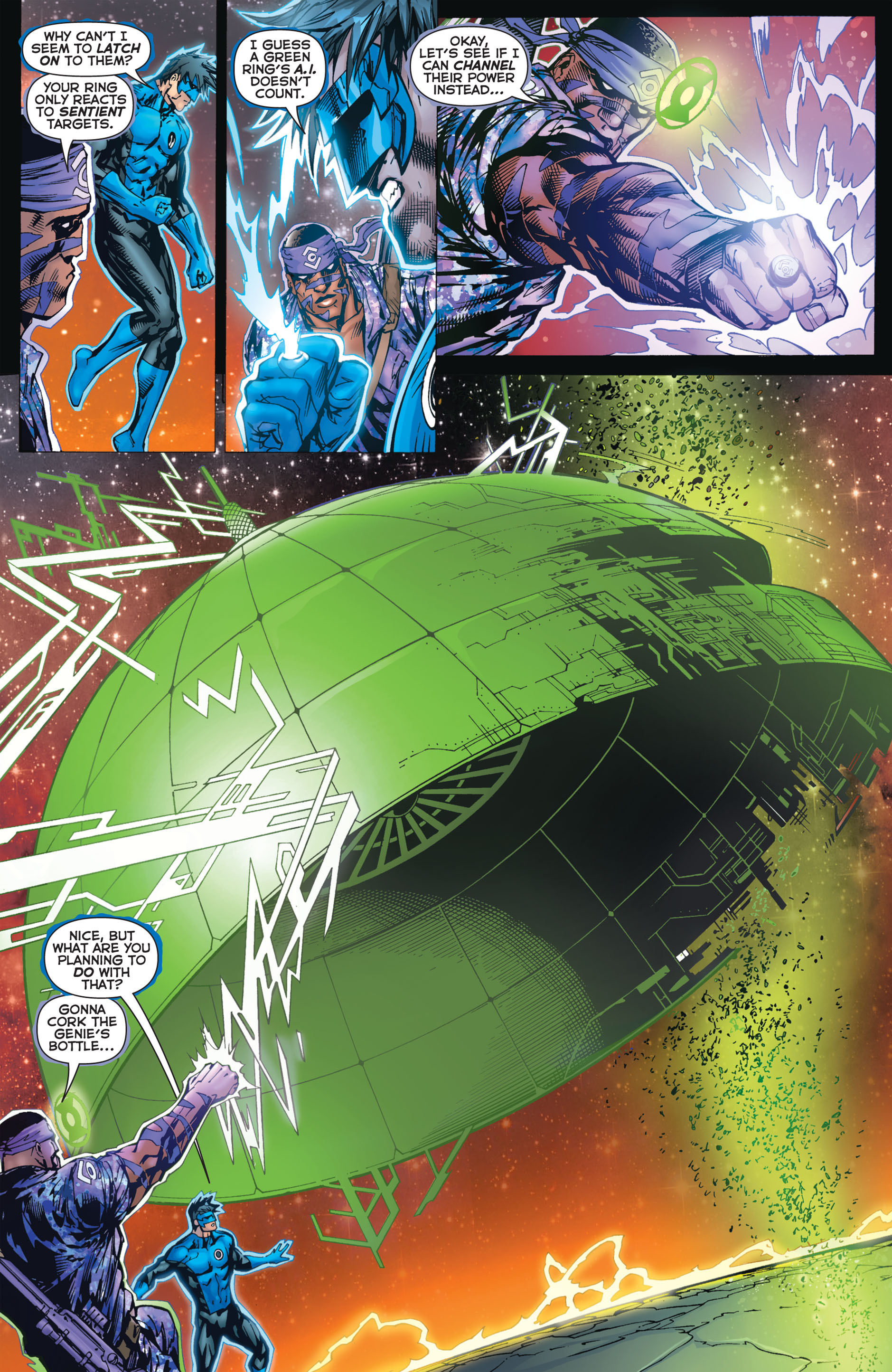 Read online Green Lantern: War of the Green Lanterns (2011) comic -  Issue # TPB - 175