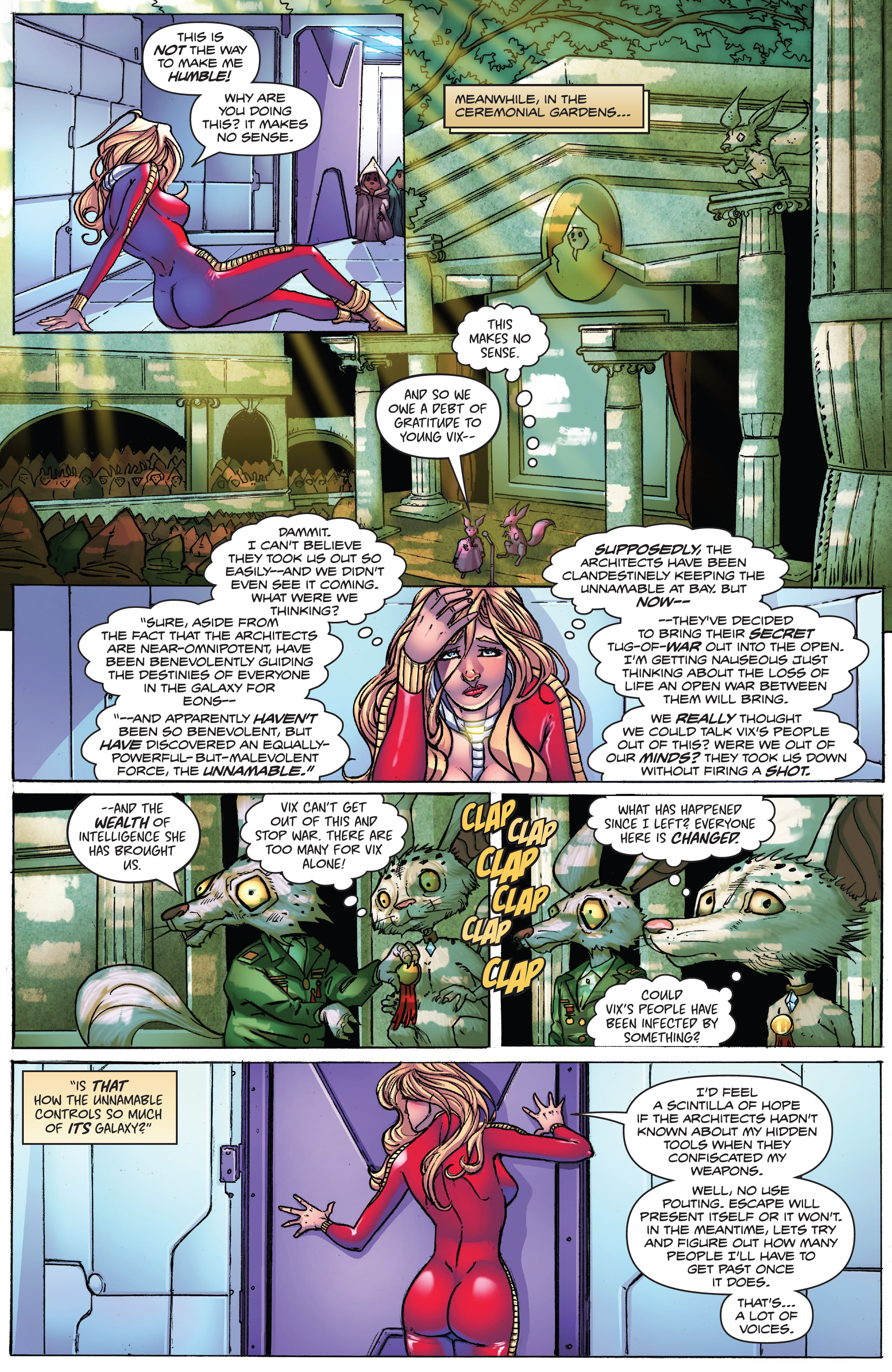 Read online Barbarella: The Center Cannot Hold comic -  Issue #1 - 13