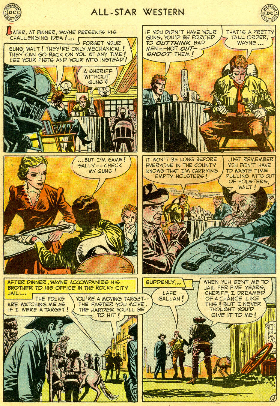 Read online All-Star Western (1951) comic -  Issue #64 - 6