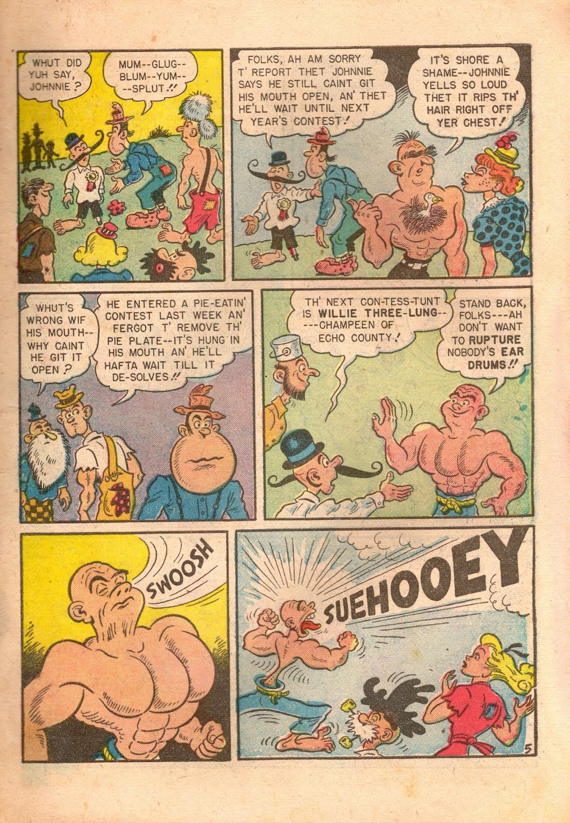 Read online Babe (1948) comic -  Issue #3 - 5