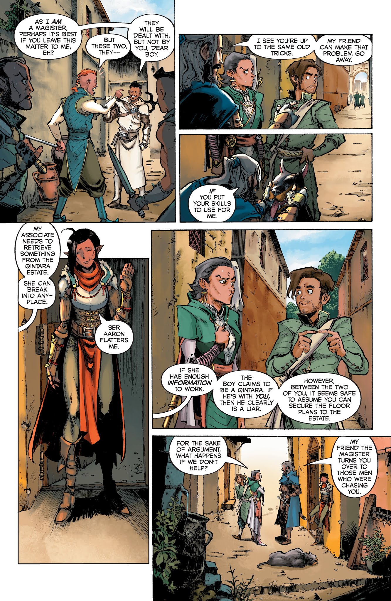 Read online Dragon Age: Deception comic -  Issue #2 - 4