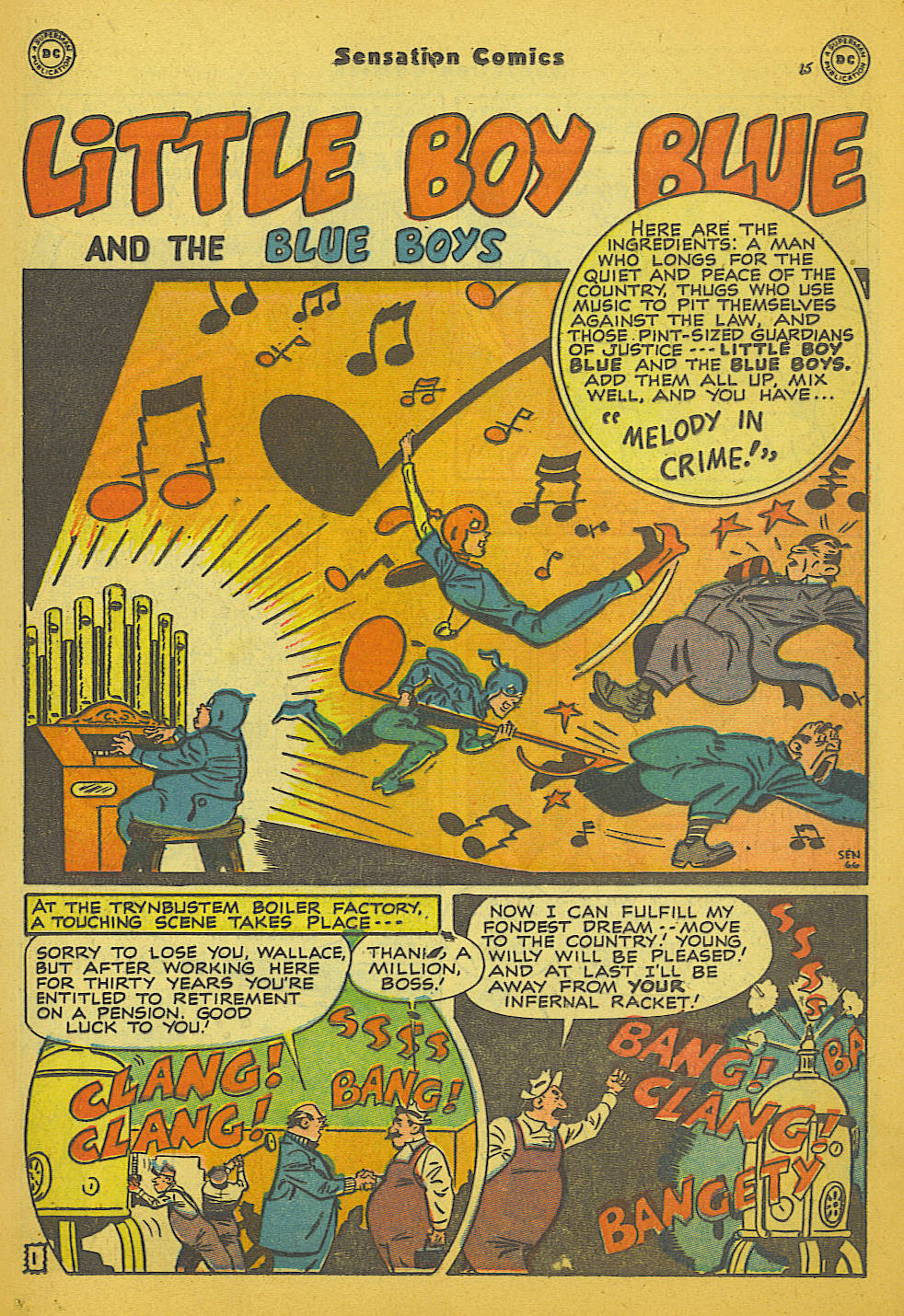 Read online Sensation (Mystery) Comics comic -  Issue #66 - 17