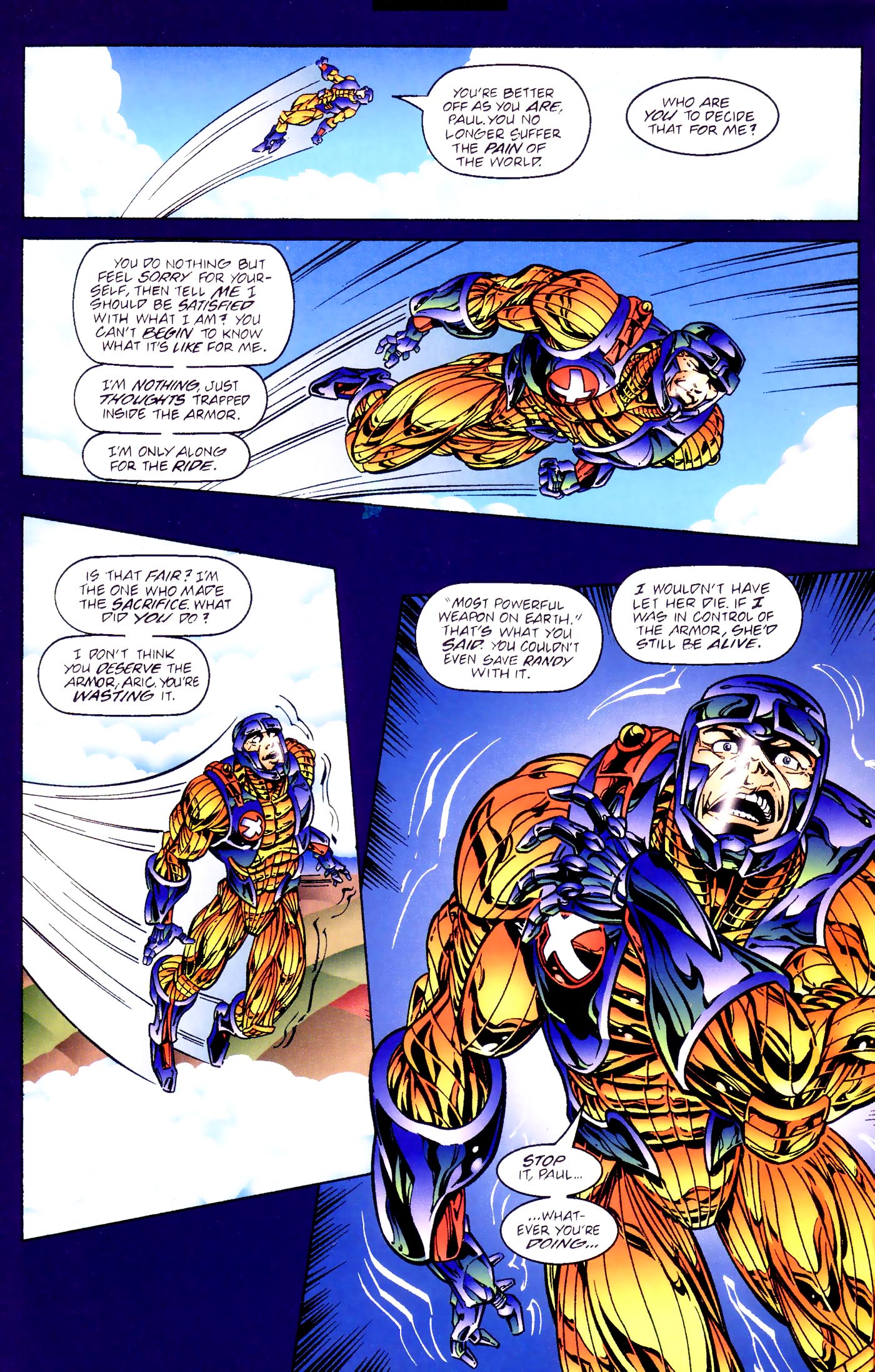 Read online X-O Manowar (1992) comic -  Issue #49 - 11