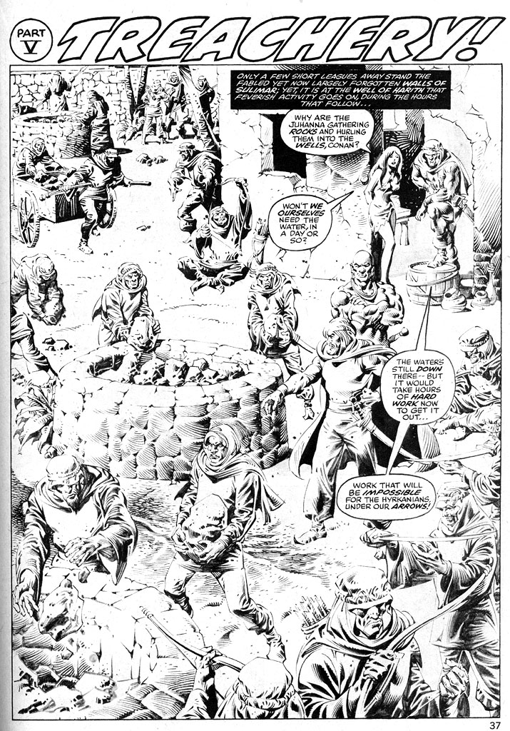Read online The Savage Sword Of Conan comic -  Issue #37 - 37
