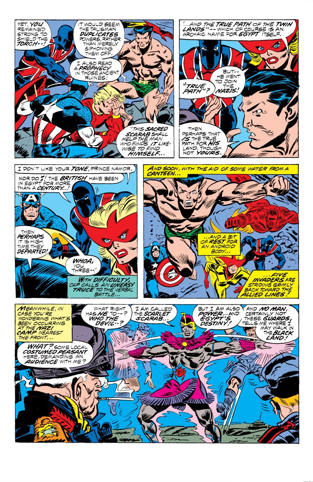 Read online The Invaders Classic comic -  Issue # TPB 2 (Part 1) - 30