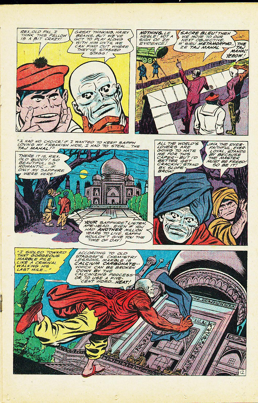 Read online Metamorpho comic -  Issue #6 - 17