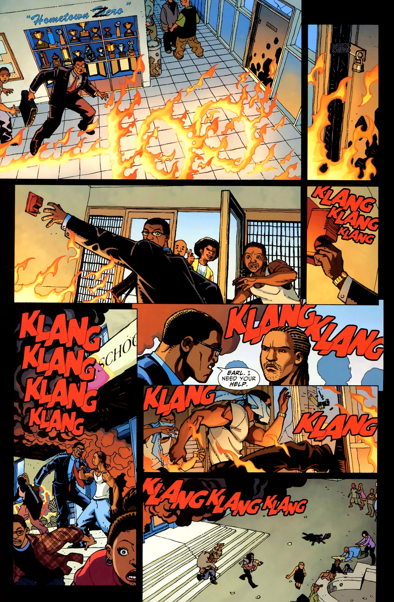 Read online Black Lightning: Year One comic -  Issue #1 - 21