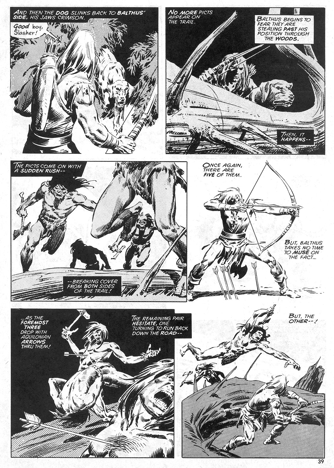 Read online The Savage Sword Of Conan comic -  Issue #27 - 39