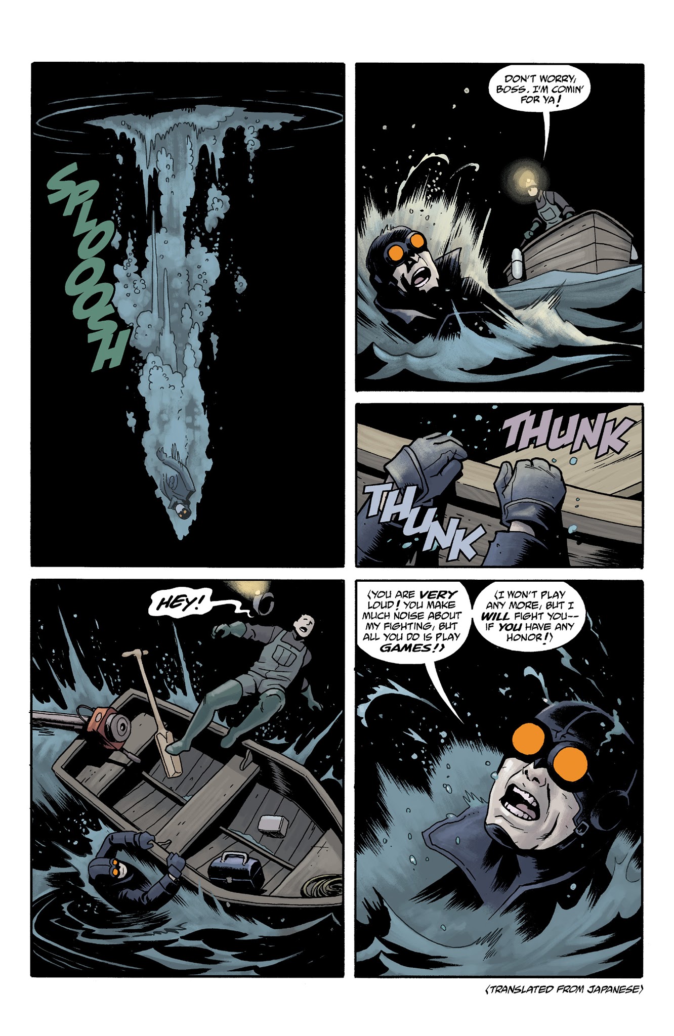 Read online Lobster Johnson: Mangekyō comic -  Issue # Full - 15