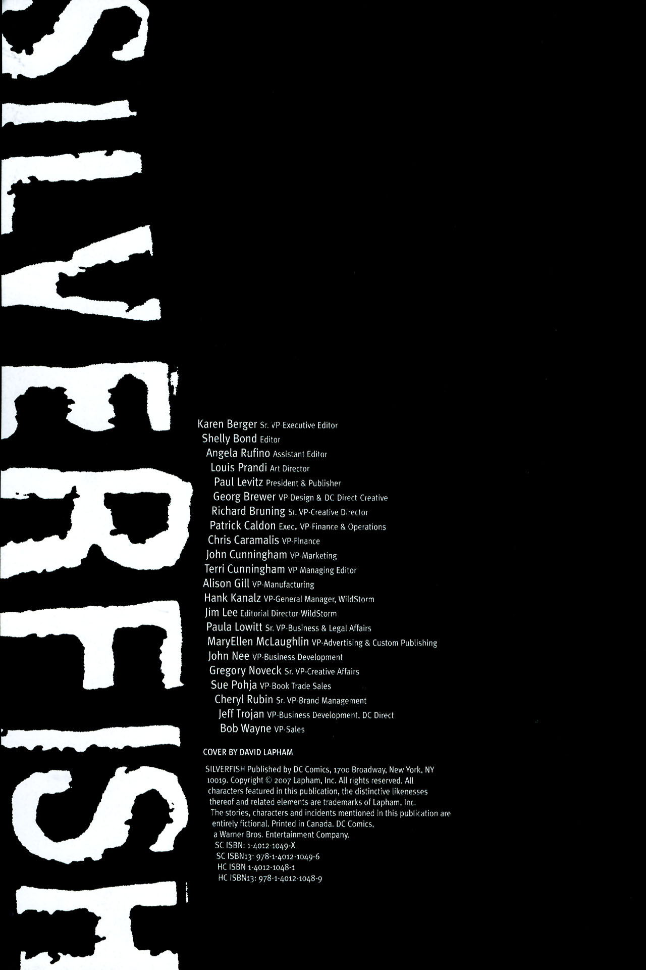 Read online Silverfish comic -  Issue # TPB - 6