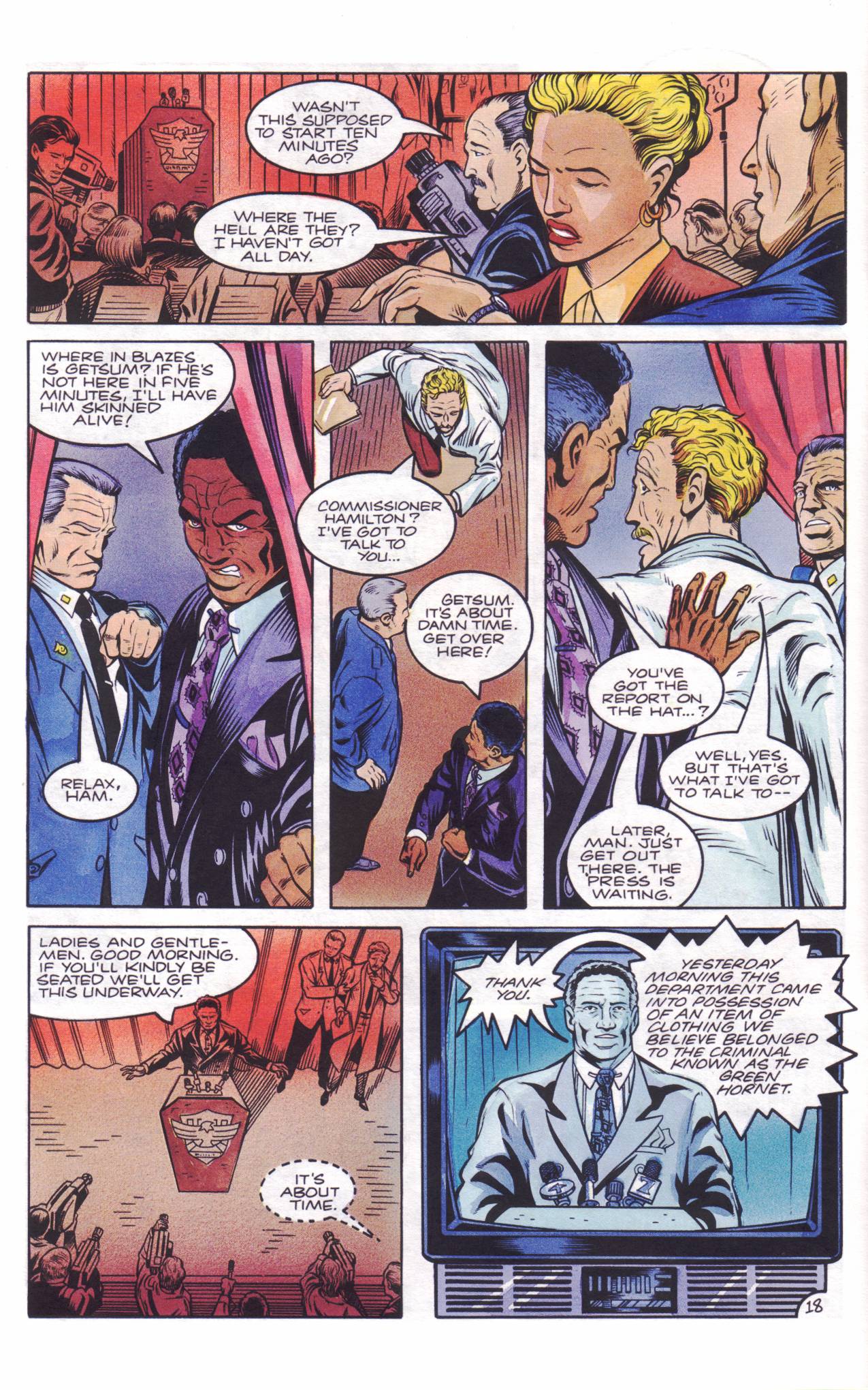 Read online The Green Hornet (1991) comic -  Issue #16 - 19