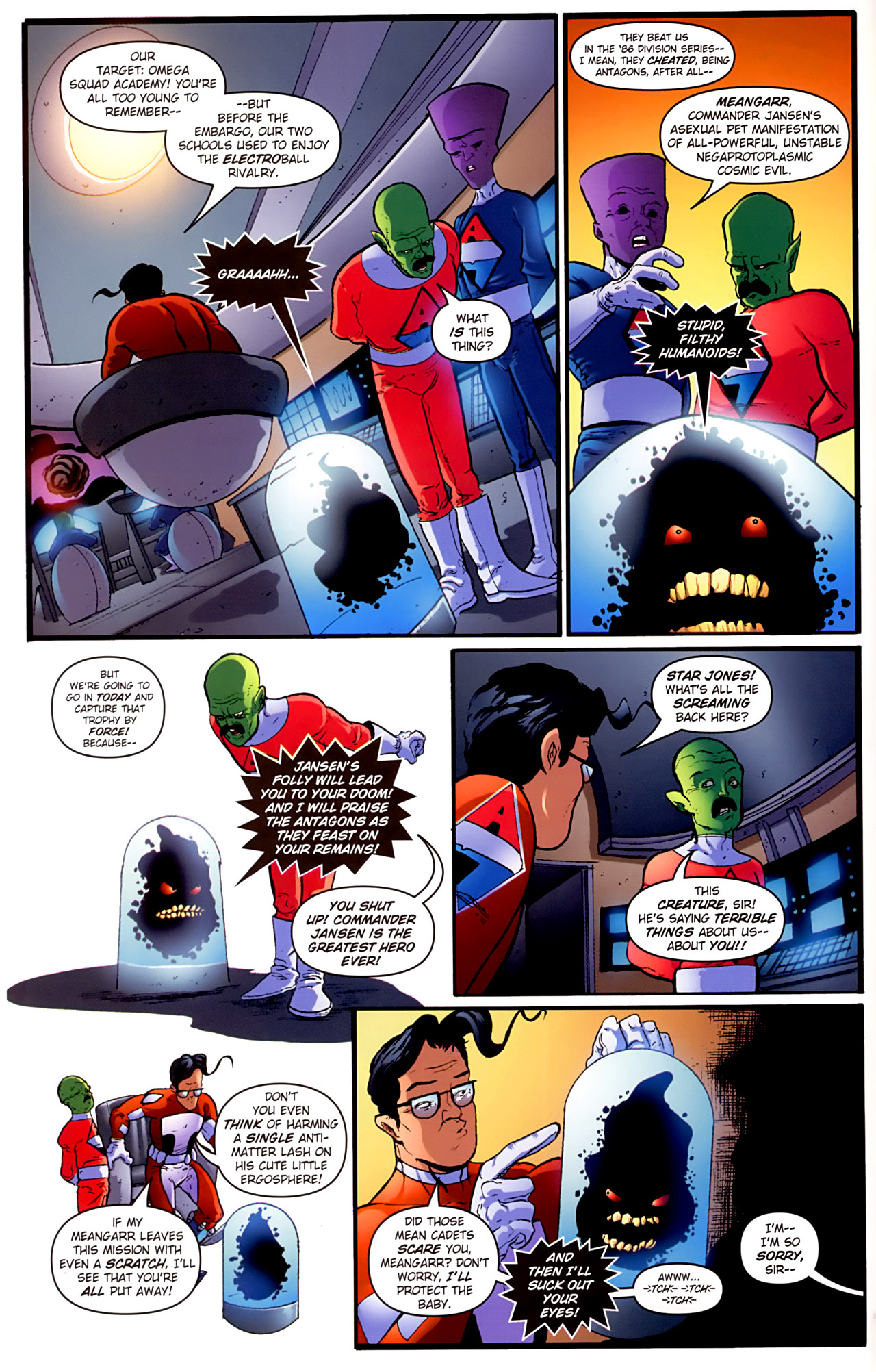 Read online Stephen Colbert's Tek Jansen comic -  Issue #2 - 13