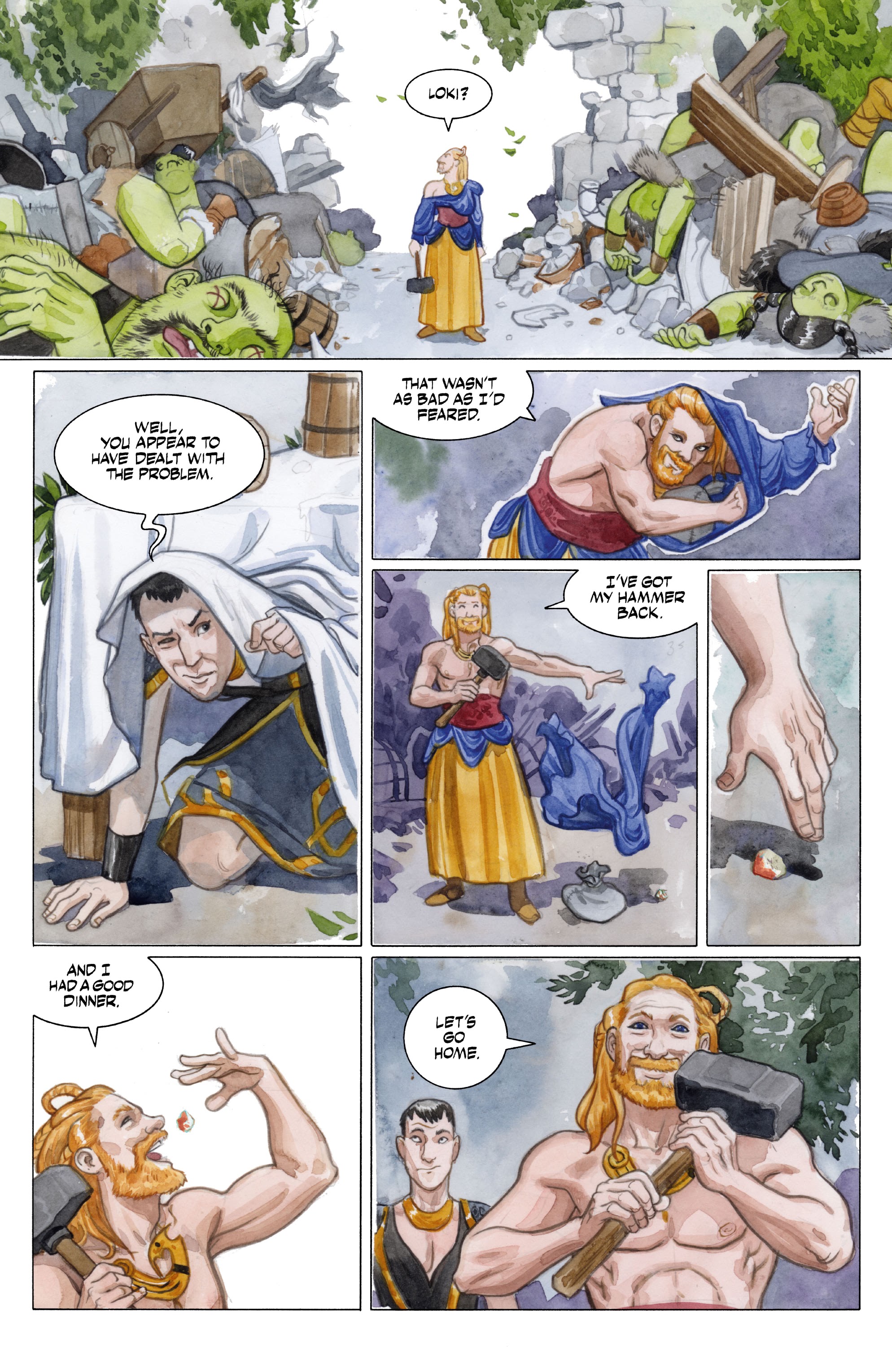 Read online Norse Mythology comic -  Issue #6 - 24