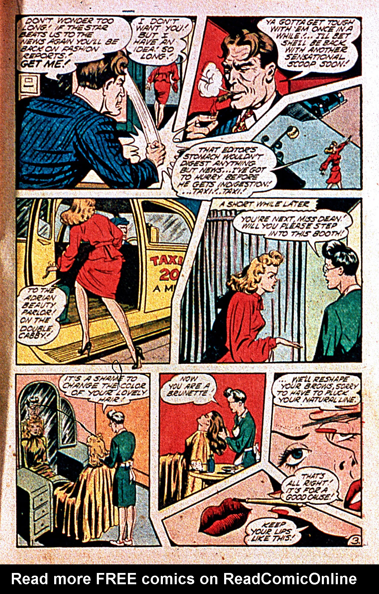 Read online Daring Comics comic -  Issue #9 - 29