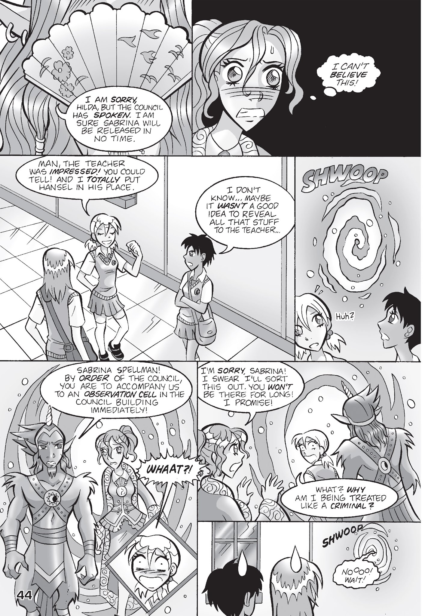 Read online Sabrina the Teenage Witch: The Magic Within comic -  Issue # TPB 3 (Part 1) - 45