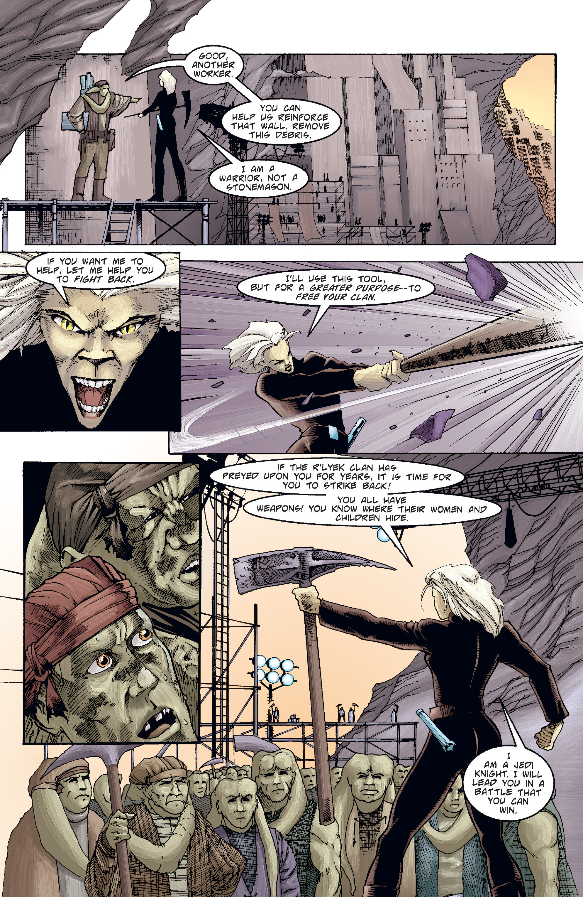 Read online Star Wars: Tales of the Jedi - Redemption comic -  Issue #2 - 15