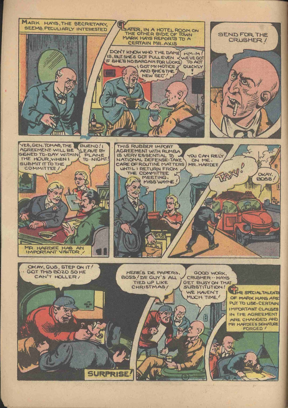 Captain Aero Comics issue 11 - Page 20