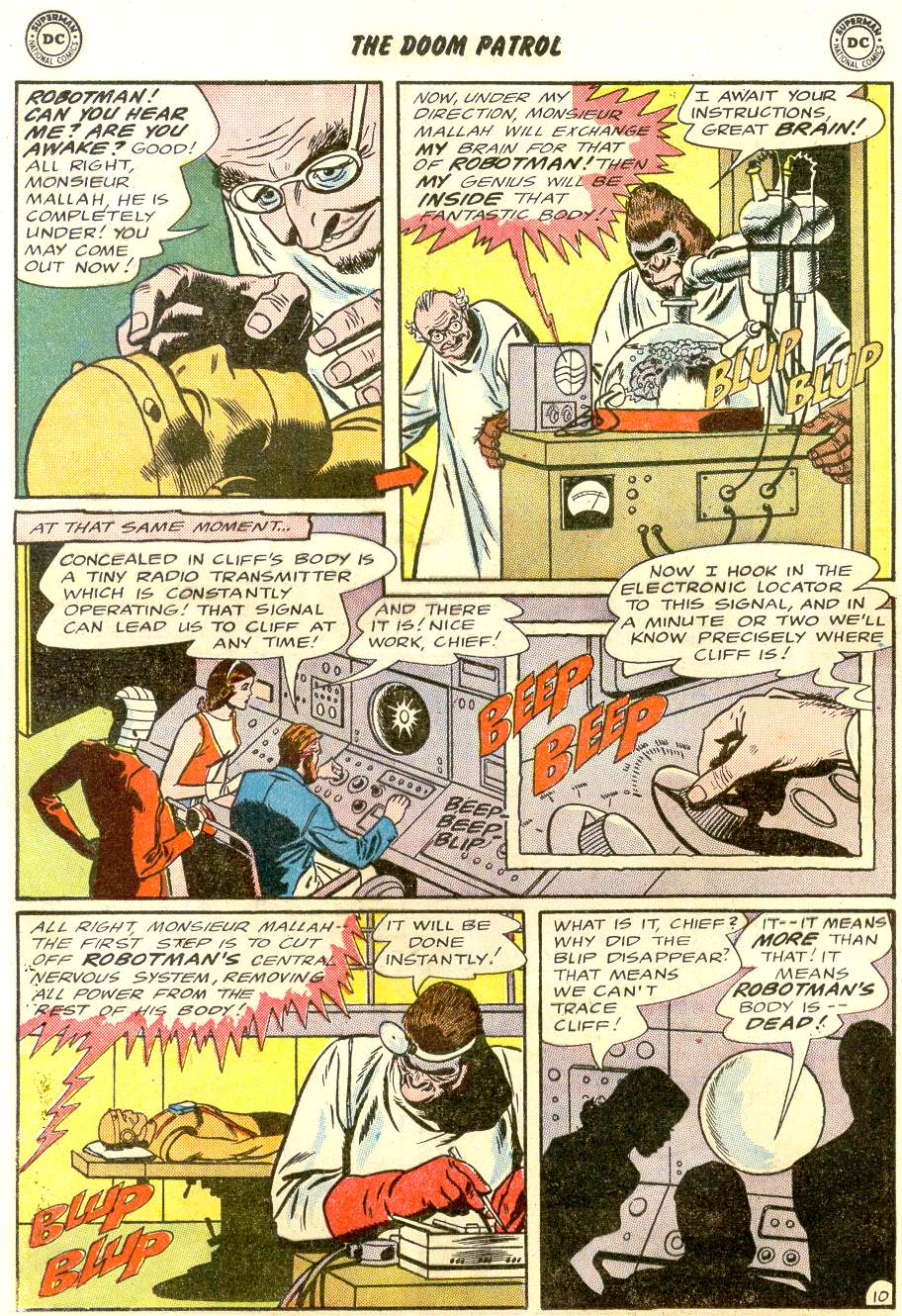 Read online Doom Patrol (1964) comic -  Issue #93 - 16