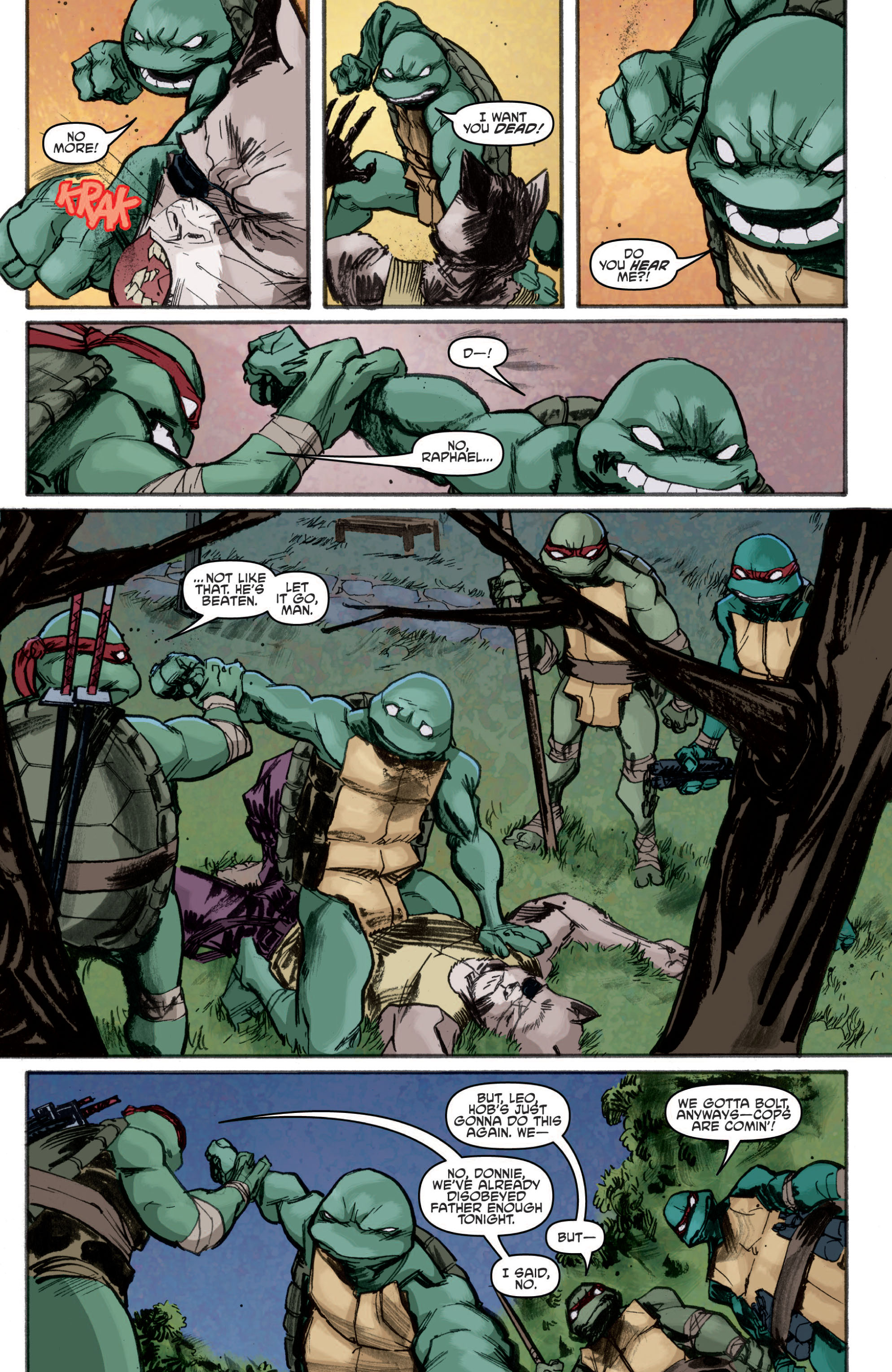Read online Teenage Mutant Ninja Turtles (2011) comic -  Issue #4 - 24