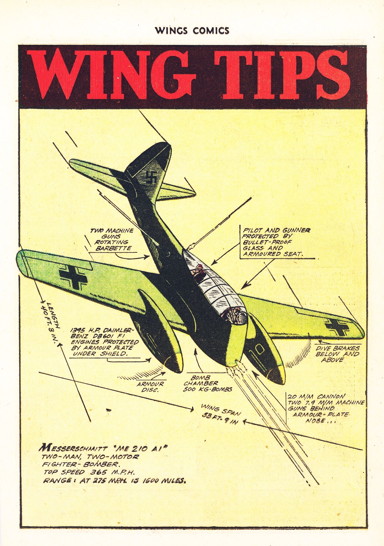 Read online Wings Comics comic -  Issue #41 - 33