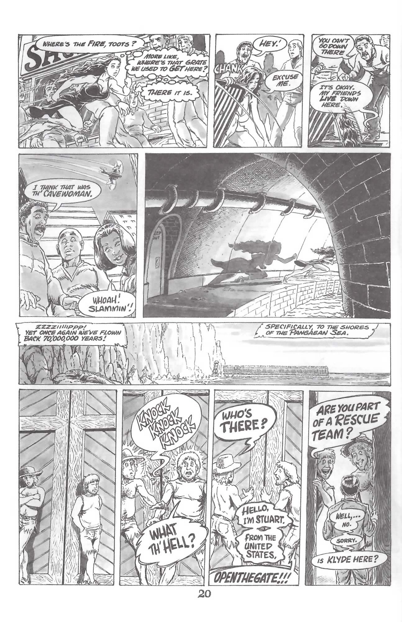 Read online Cavewoman: Pangaean Sea comic -  Issue #2 - 22