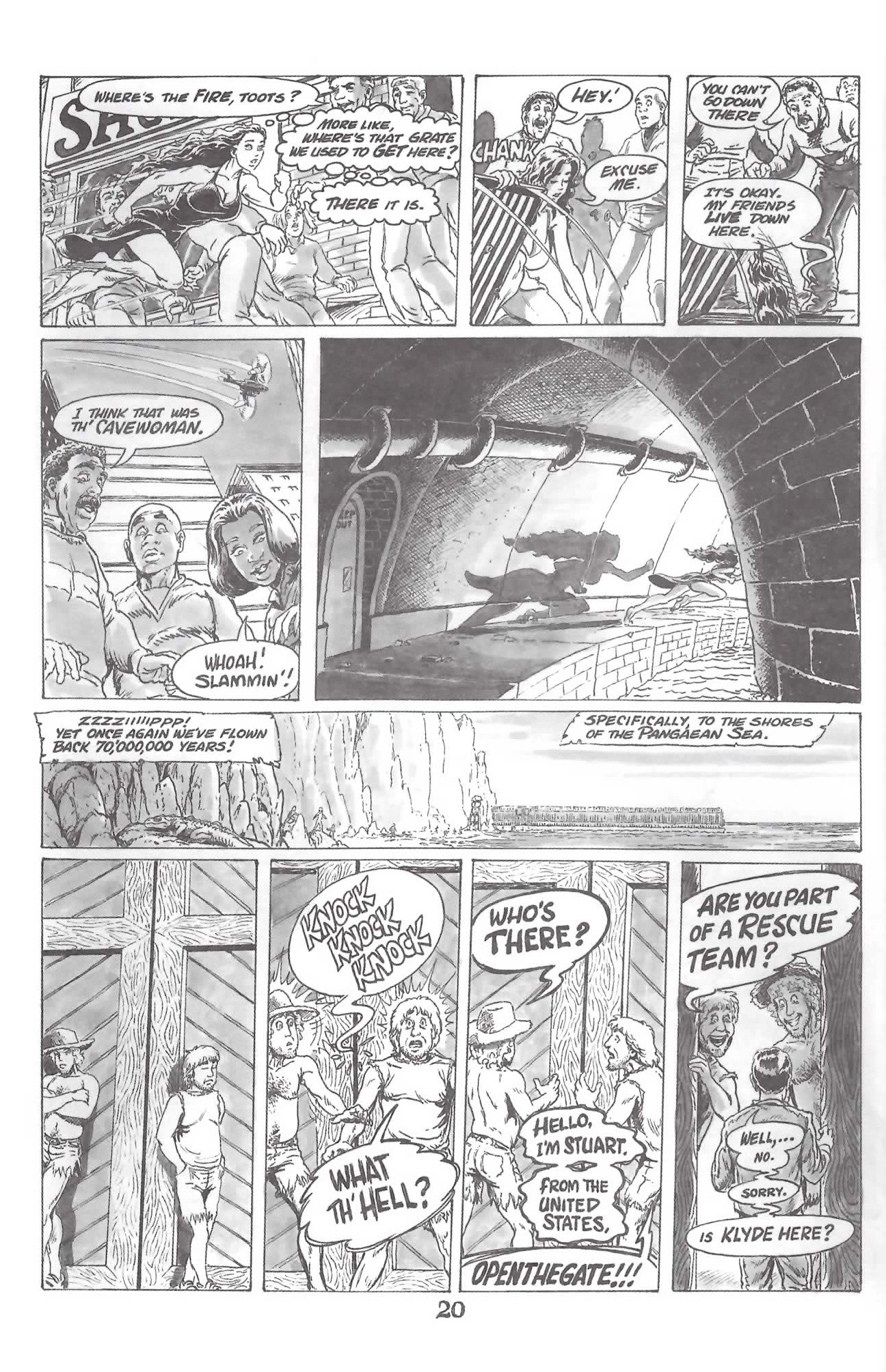 Read online Cavewoman: Pangaean Sea comic -  Issue #2 - 22