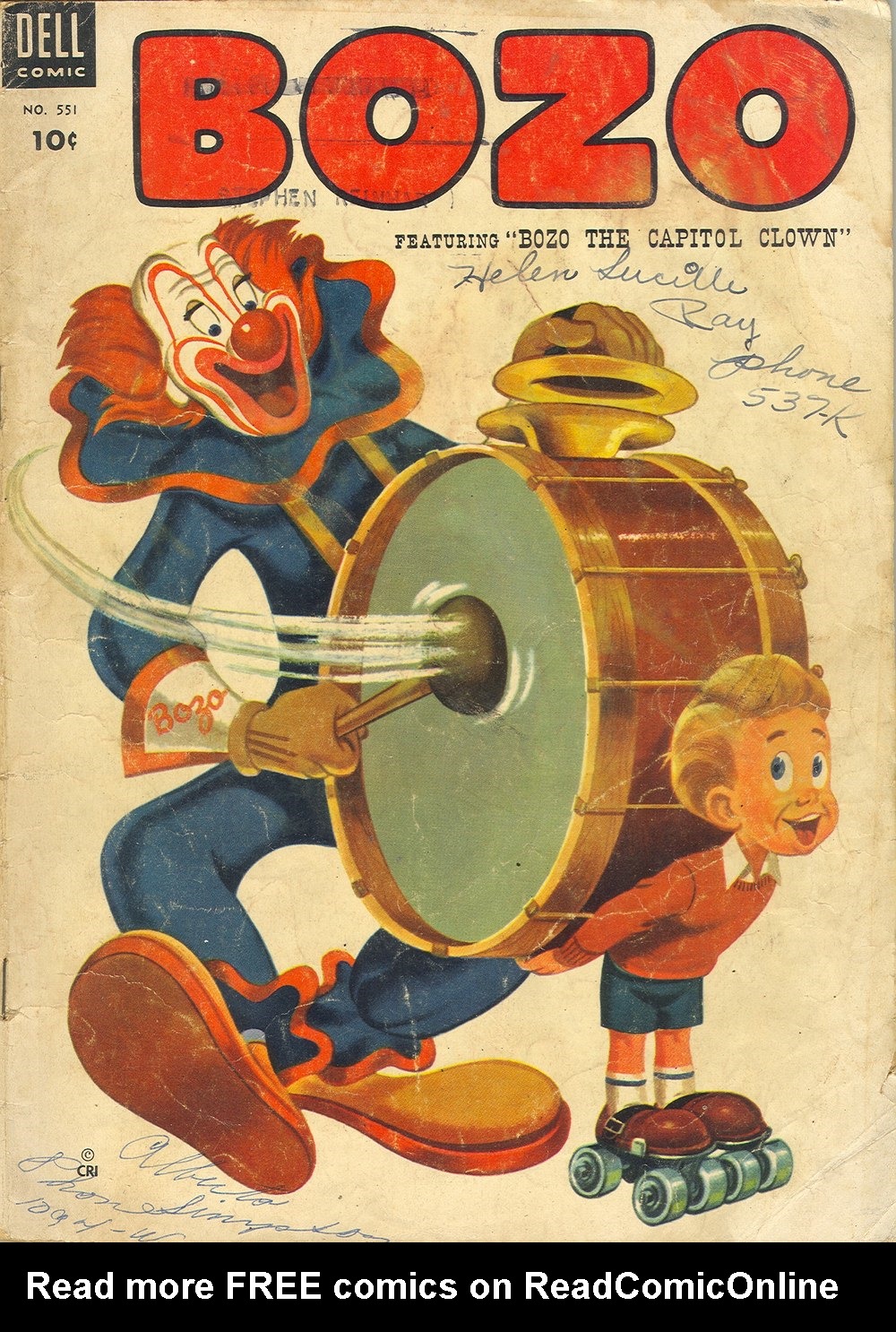 Read online Four Color Comics comic -  Issue #551 - 1