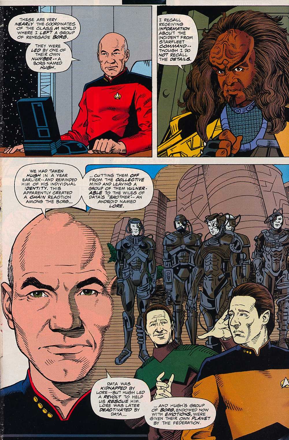 Read online Star Trek: The Next Generation (1989) comic -  Issue #74 - 22