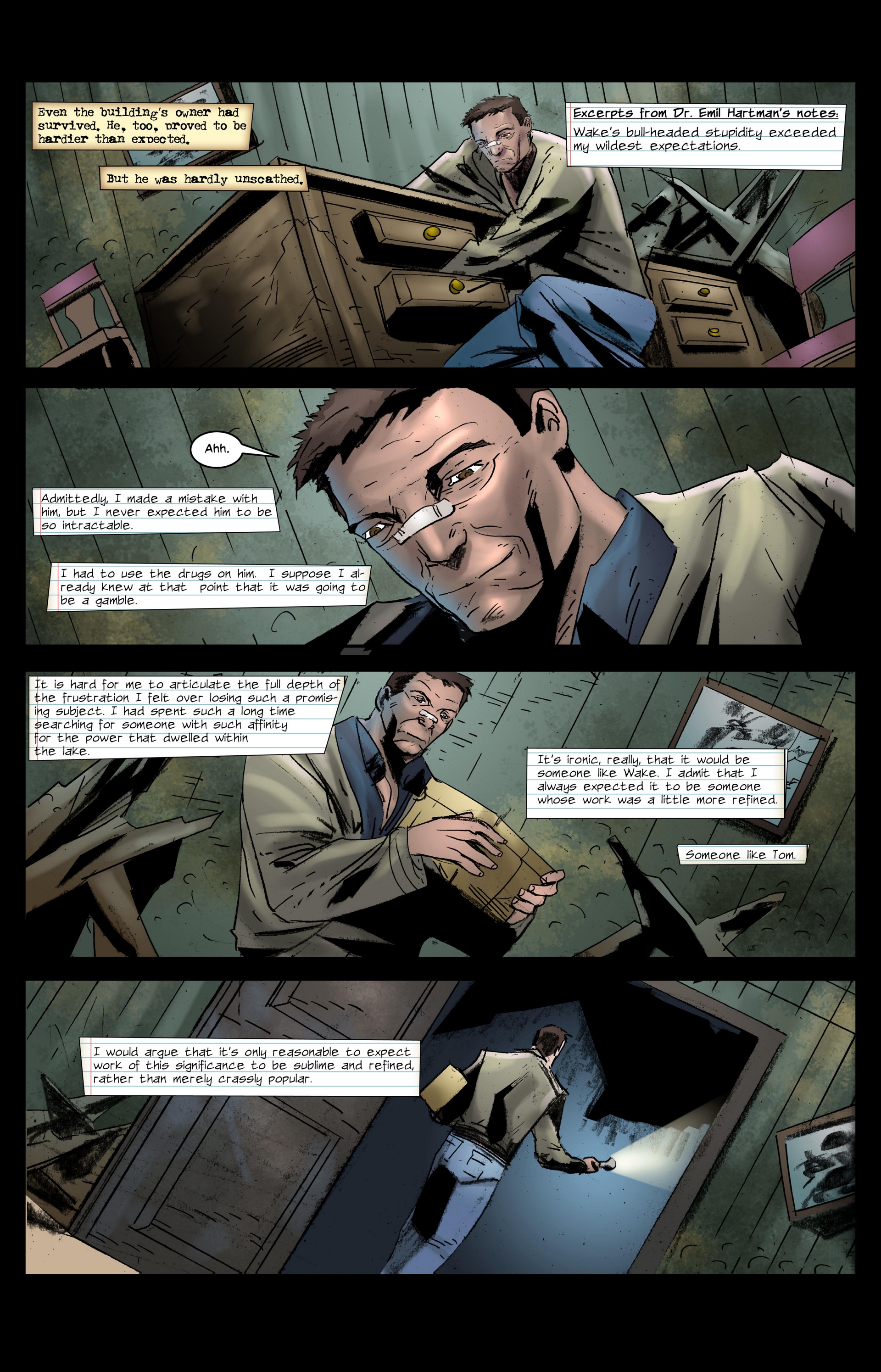 Read online Alan Wake comic -  Issue # Psycho Thriller - 3