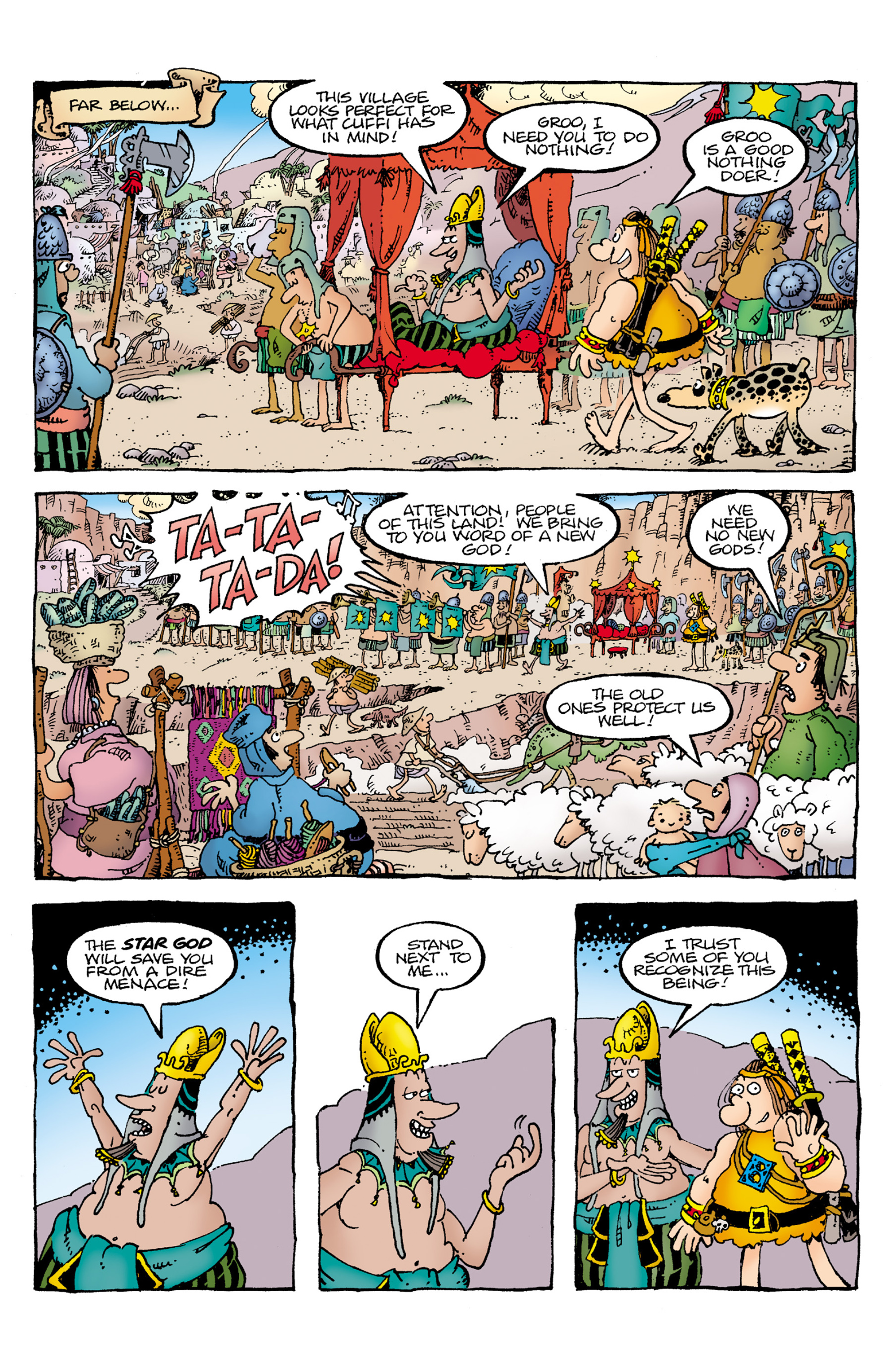 Read online Groo: Fray of the Gods comic -  Issue #3 - 13