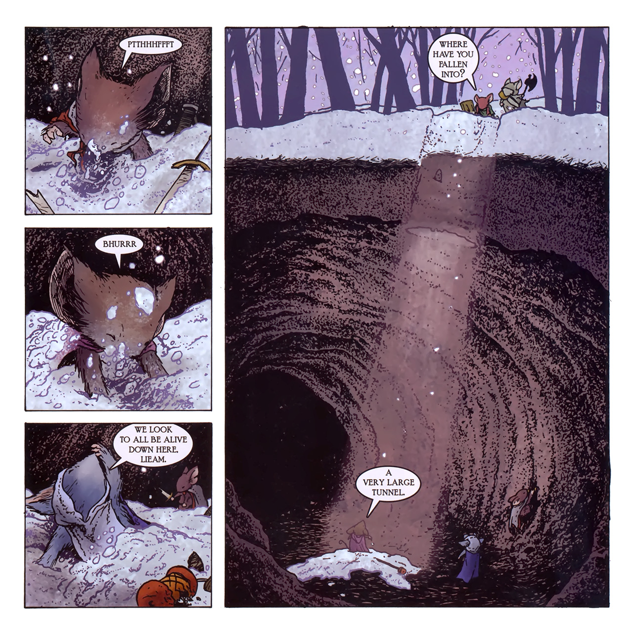 Read online Mouse Guard: Winter 1152 comic -  Issue #2 - 7