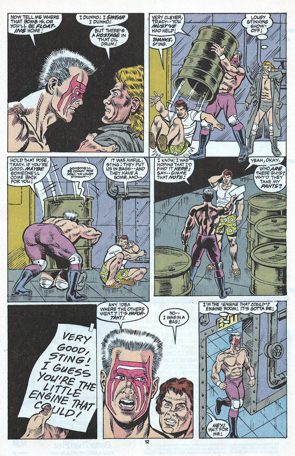 Read online WCW World Championship Wrestling comic -  Issue #3 - 14