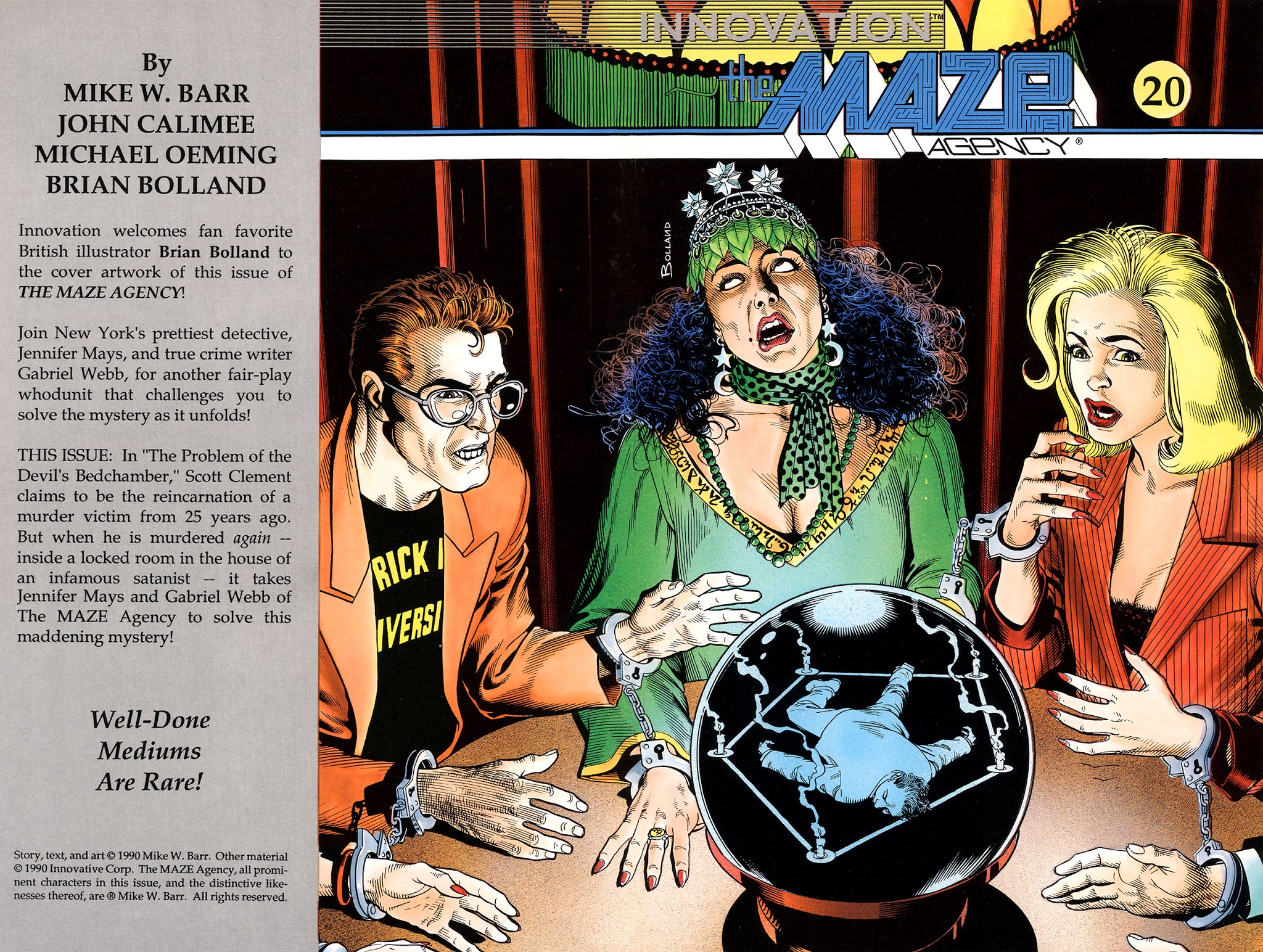 Read online Maze Agency (1989) comic -  Issue #20 - 1