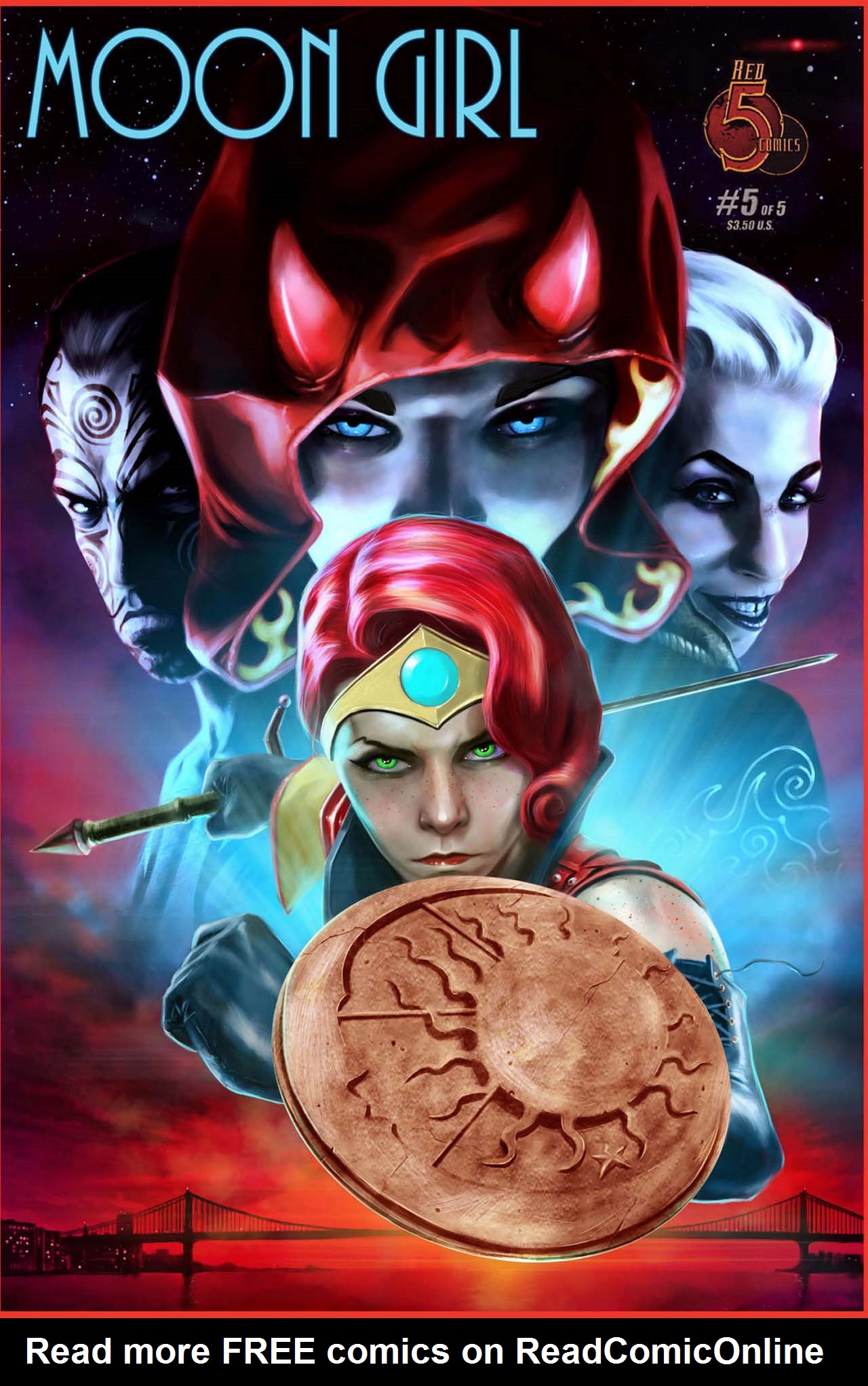 Read online Moon Girl comic -  Issue #5 - 1