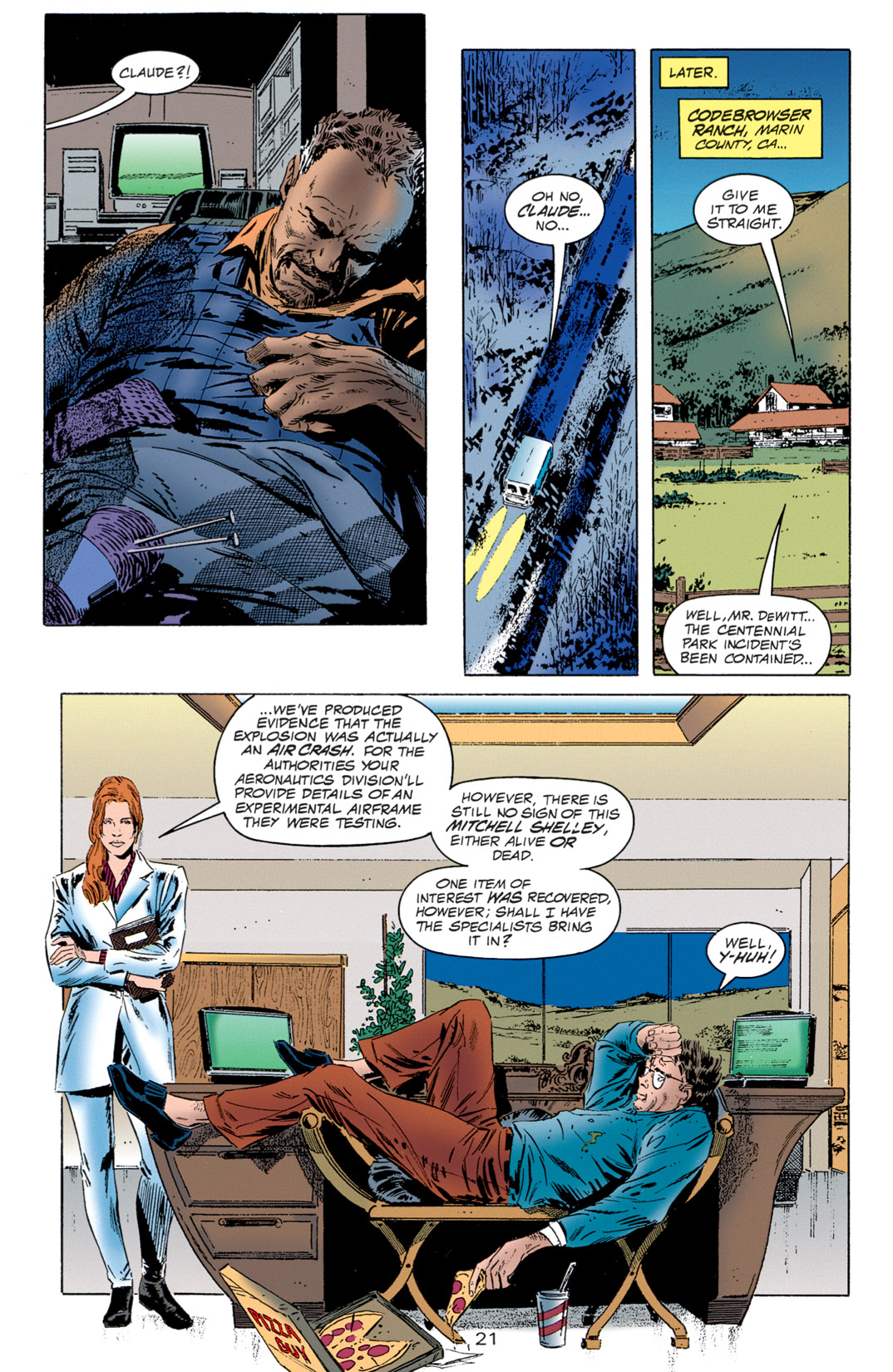 Read online Resurrection Man (1997) comic -  Issue #12 - 22