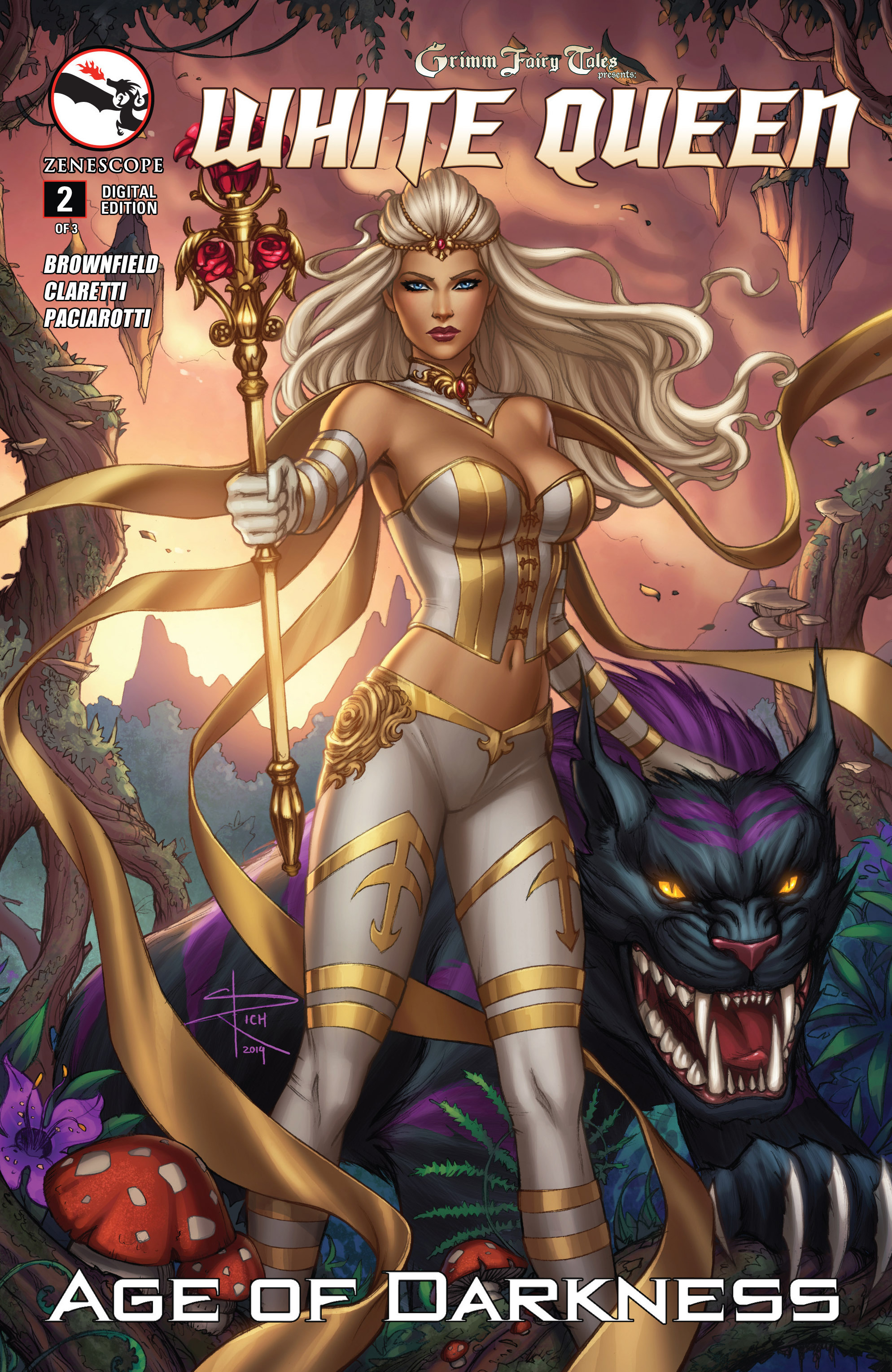 Read online Grimm Fairy Tales presents White Queen: Age of Darkness comic -  Issue #2 - 2