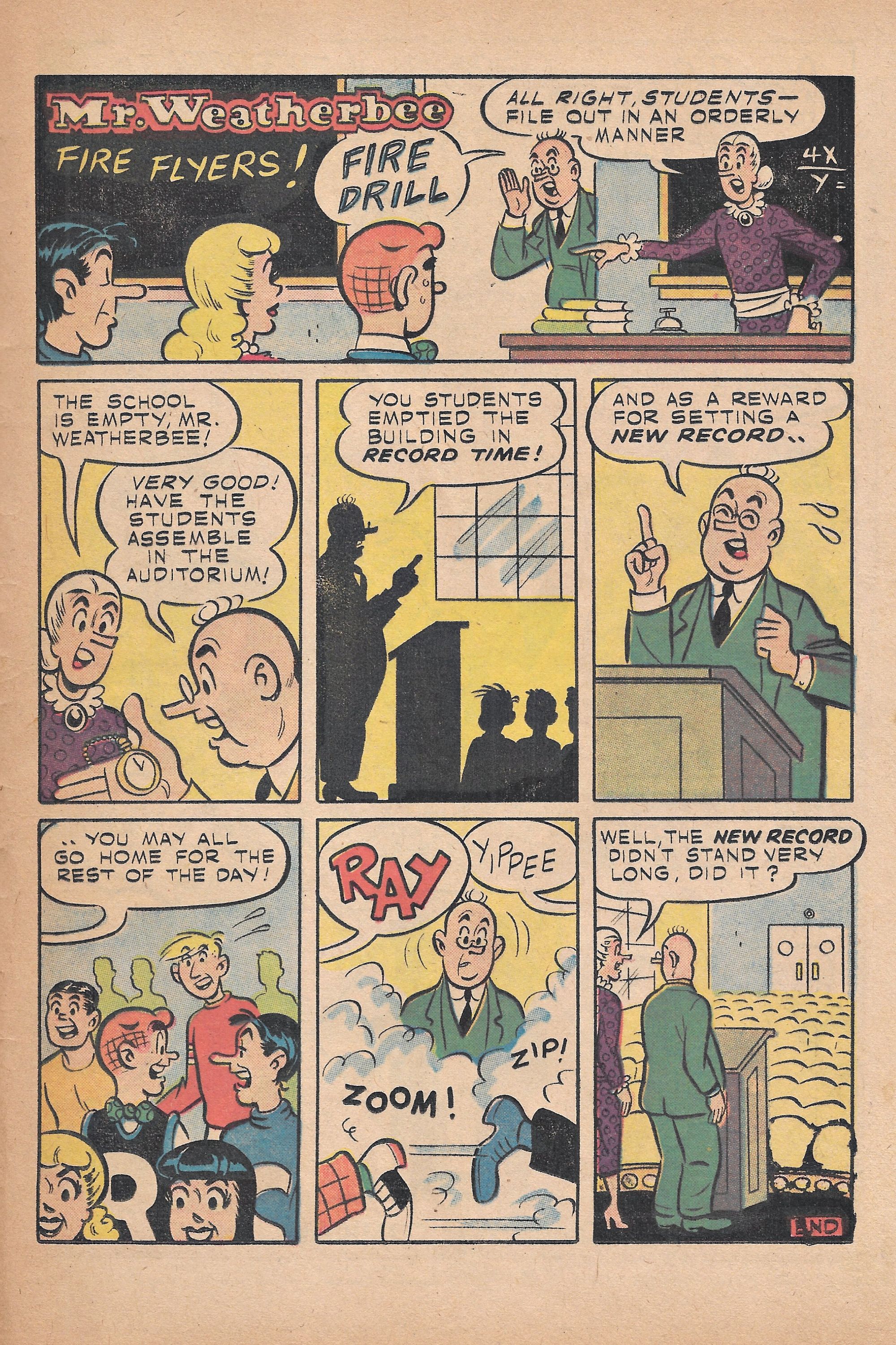 Read online Archie's Joke Book Magazine comic -  Issue #38 - 33