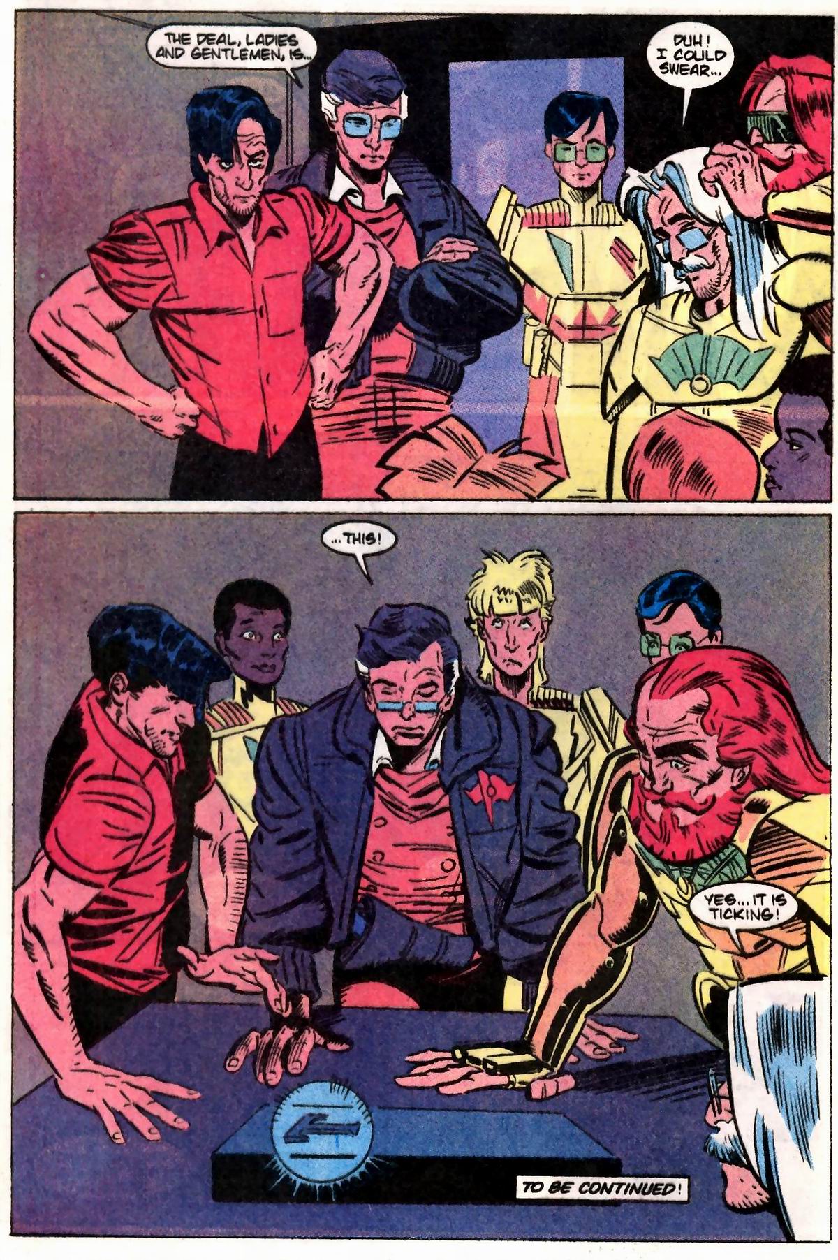 Read online The Web (1991) comic -  Issue #6 - 23