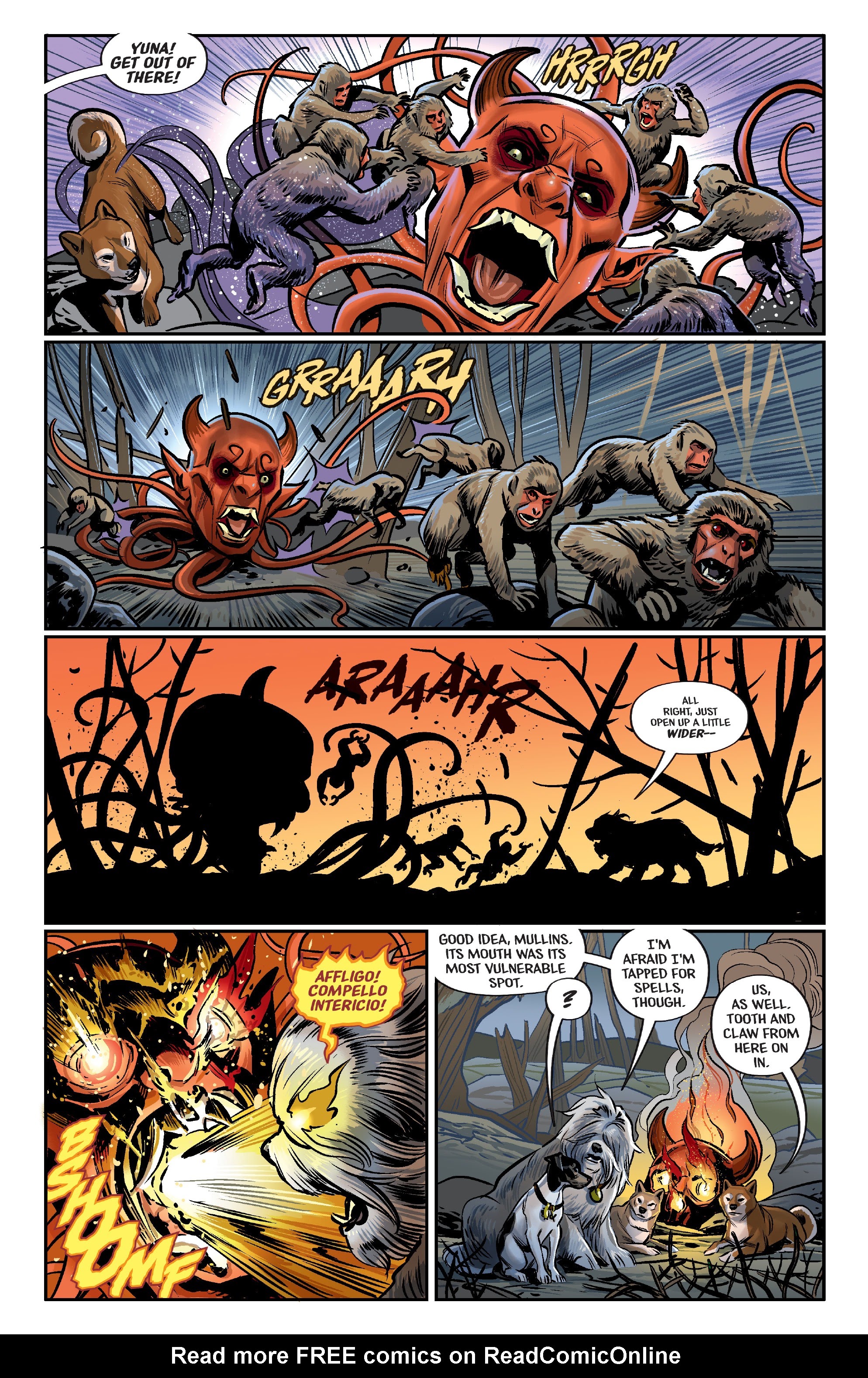 Read online Beasts of Burden: Occupied Territory comic -  Issue #4 - 9