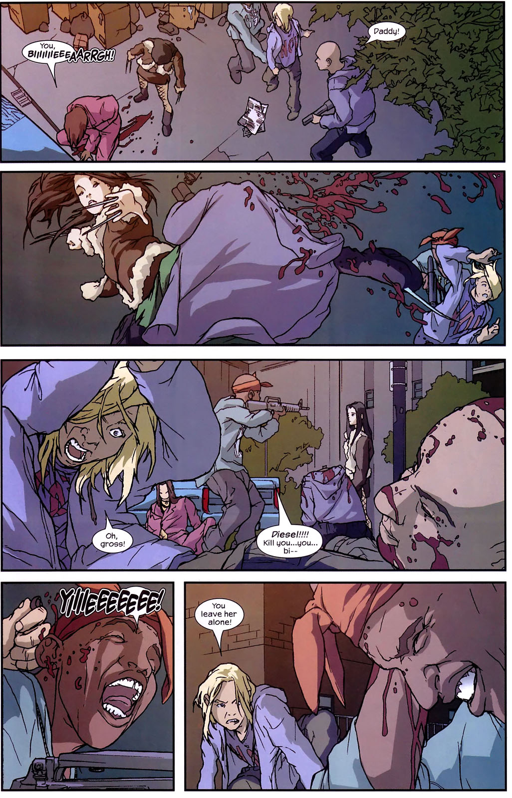Read online NYX comic -  Issue #7 - 25