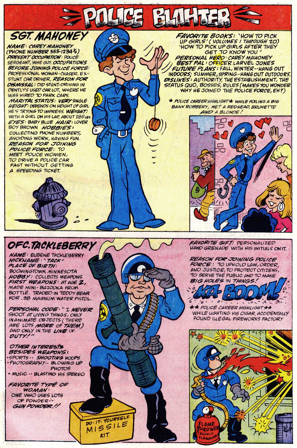 Read online Police Academy comic -  Issue #2 - 24