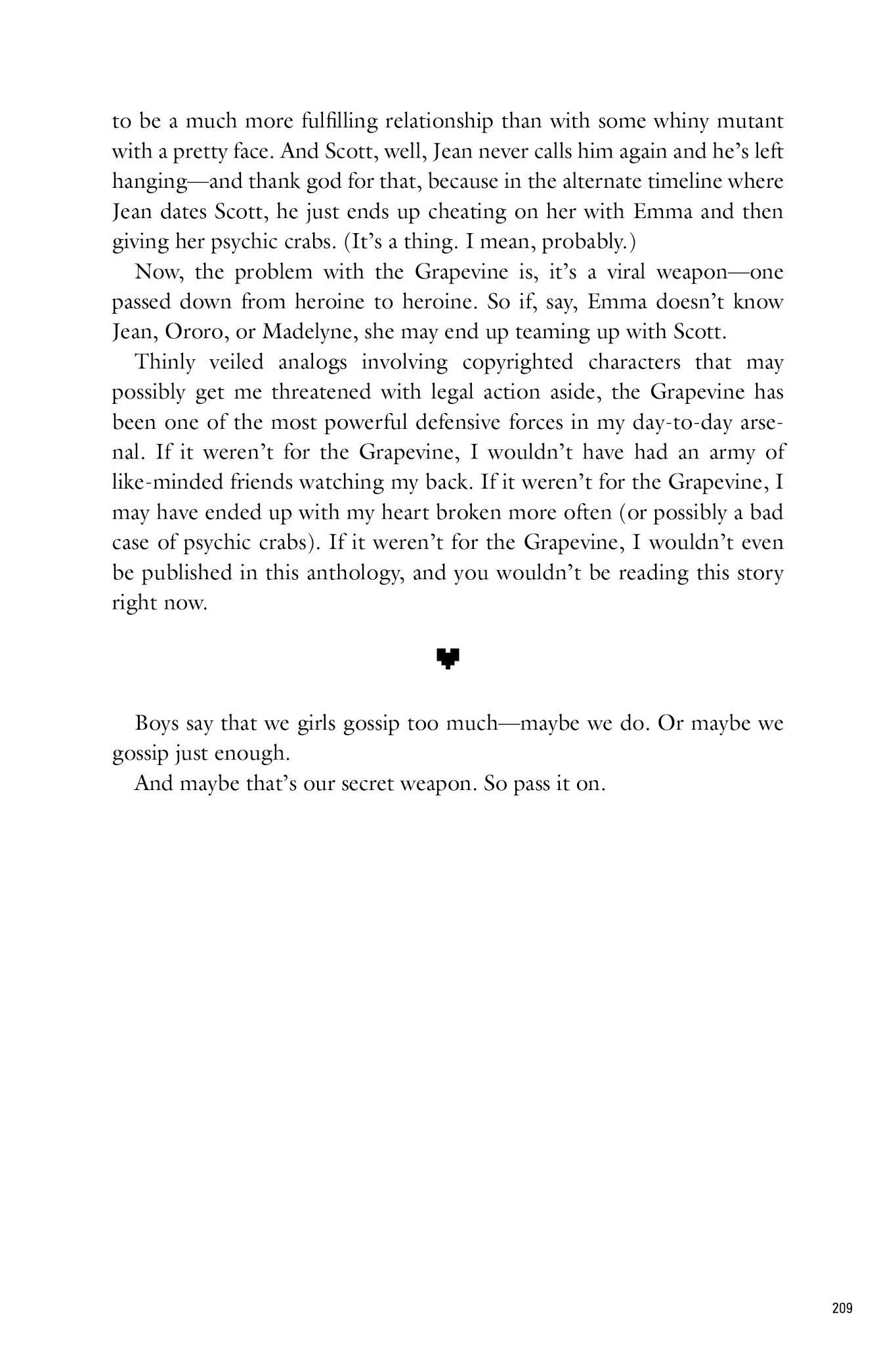 Read online The Secret Loves of Geek Girls comic -  Issue # TPB - 210