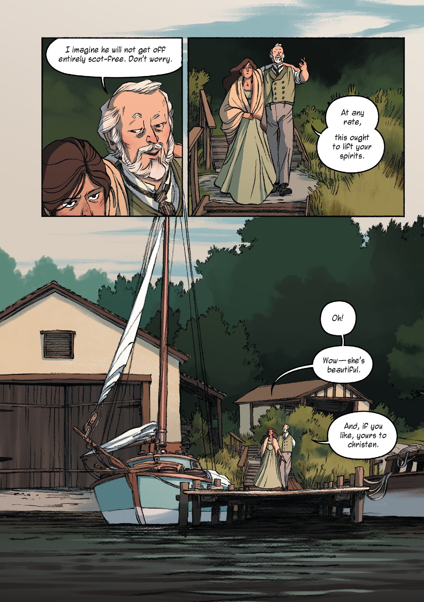 Read online Delilah Dirk and the King's Shilling comic -  Issue # TPB (Part 3) - 50
